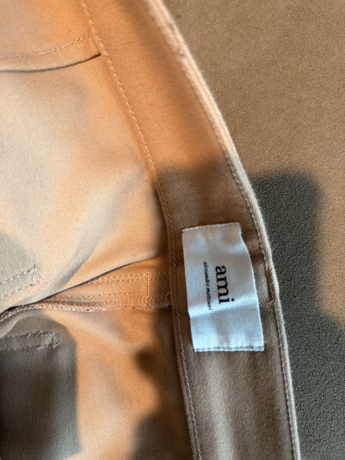 AMI AMI BEIGE WORKER FIT TROUSERS Size US 32 / EU 48 - 6 Thumbnail