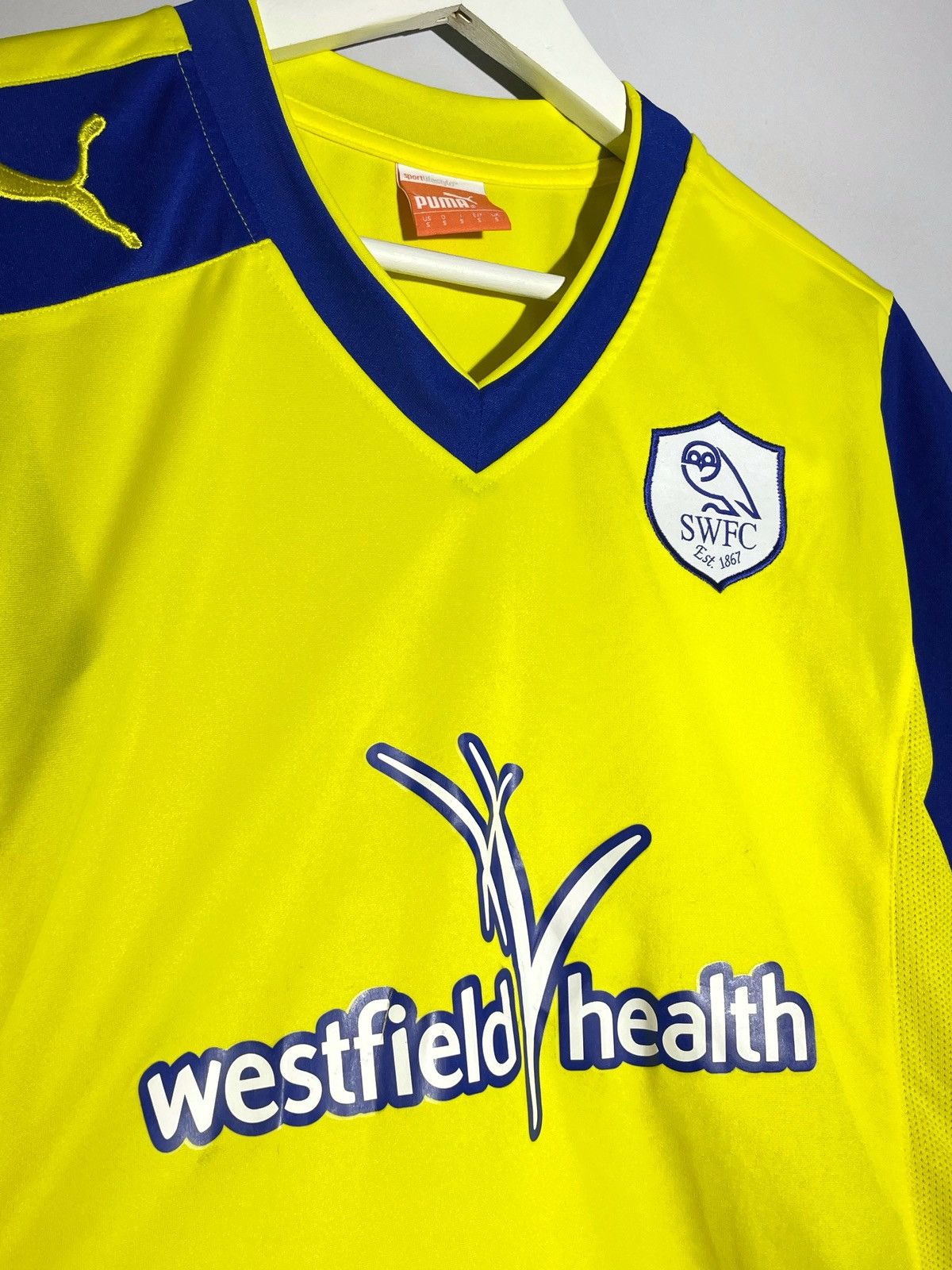 Puma Sheffield Wednesday Puma 2012/13 Away Football Shirt Size US S / EU 44-46 / 1 - 3 Thumbnail