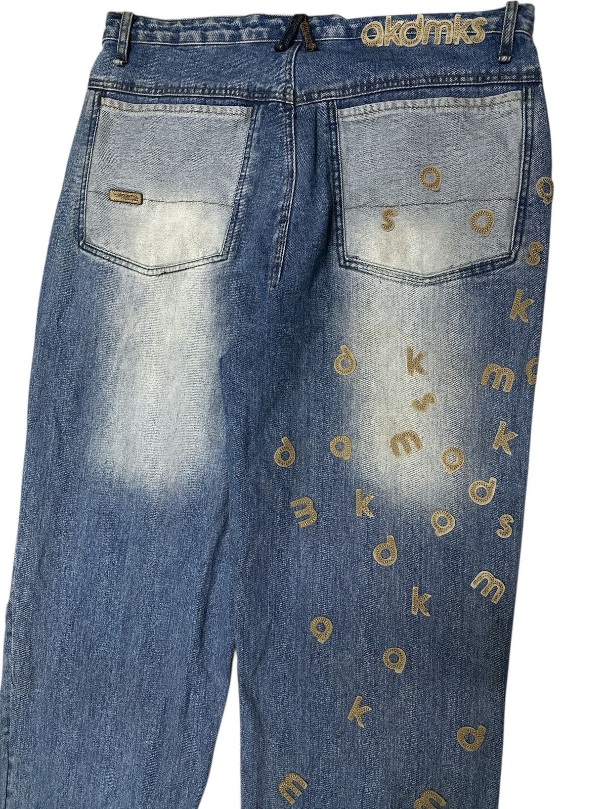 Kapital Baggy A K A D E M I K S Light Washed Denim. Size US 36 / EU 52 - 3 Thumbnail