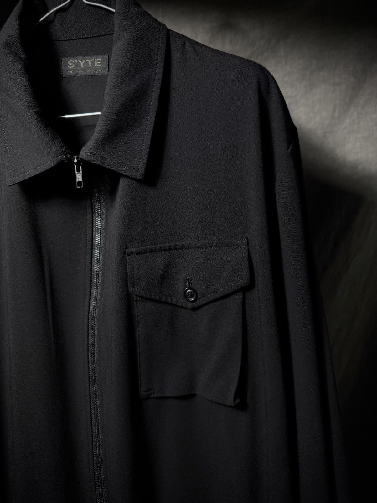 Yohji Yamamoto s'yte by Yohji Yamamoto Minimal Zip-Up Long Coat Size US M / EU 48-50 / 2 - 5 Thumbnail