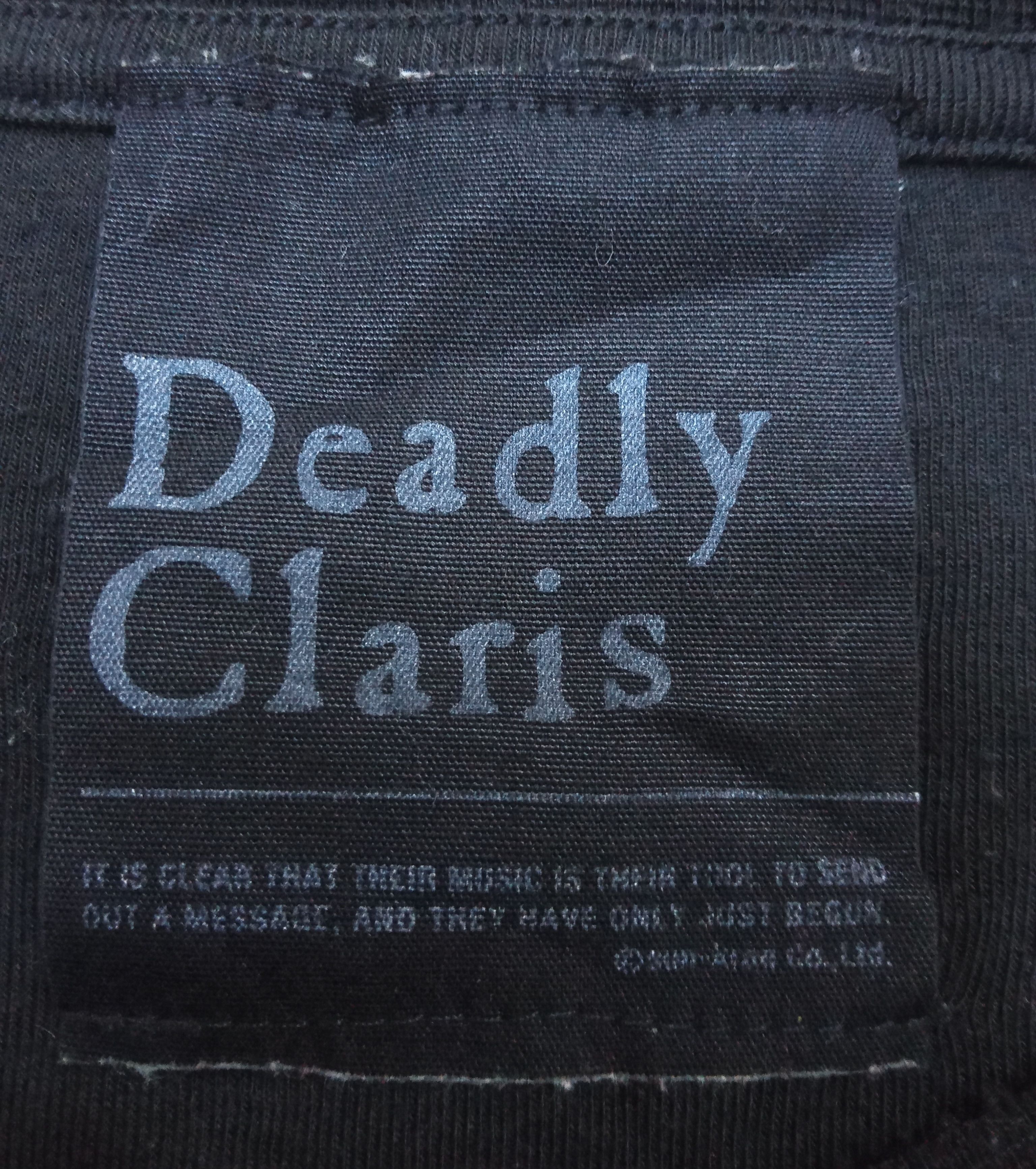 Band Tees Dir En Grey Arche Deadly Claris Tour T Shirt Size US M / EU 48-50 / 2 - 3 Thumbnail