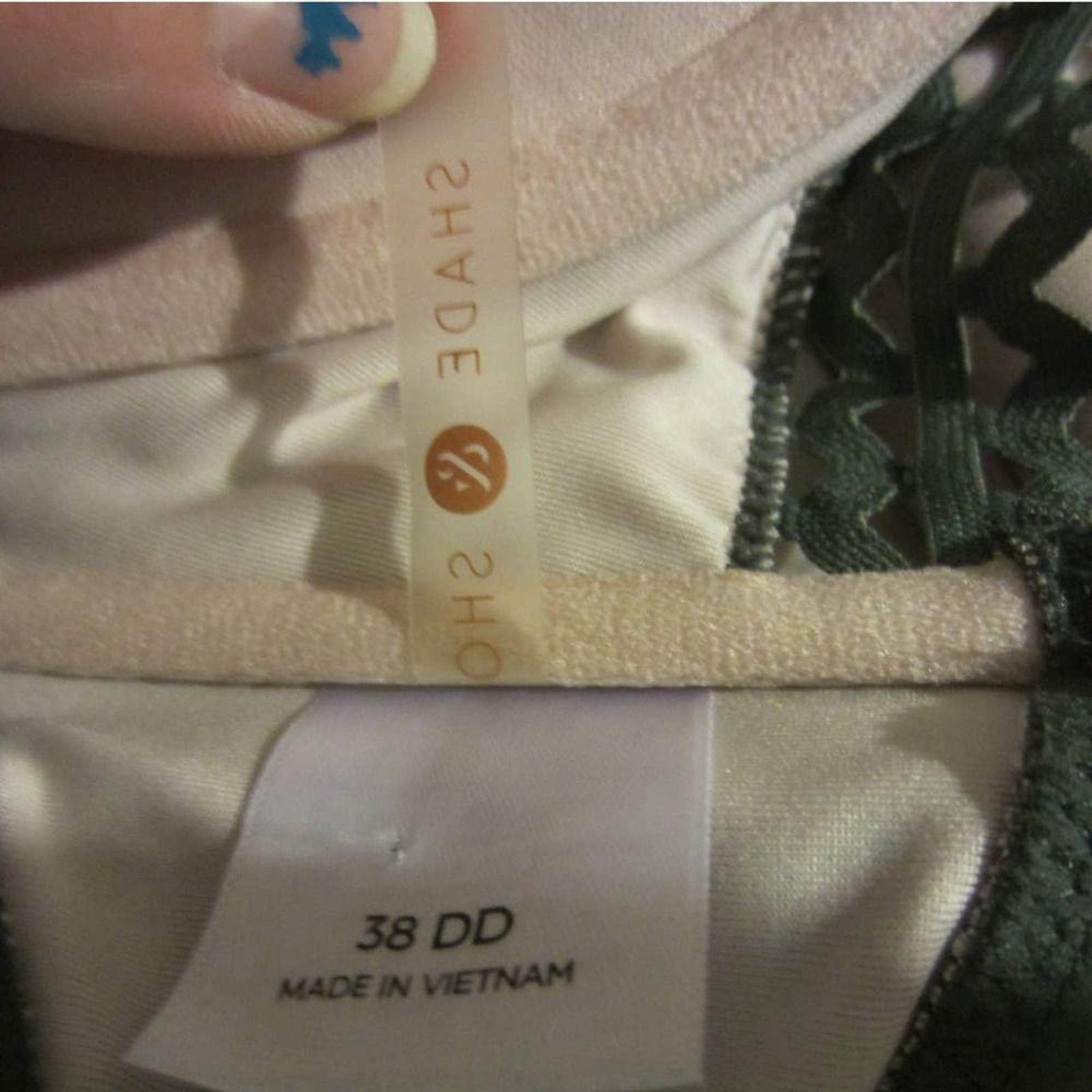 Other Swim Luxe Olive Green Halter Bikini Top Shade & Shore 38DD Size ONE SIZE - 4 Thumbnail