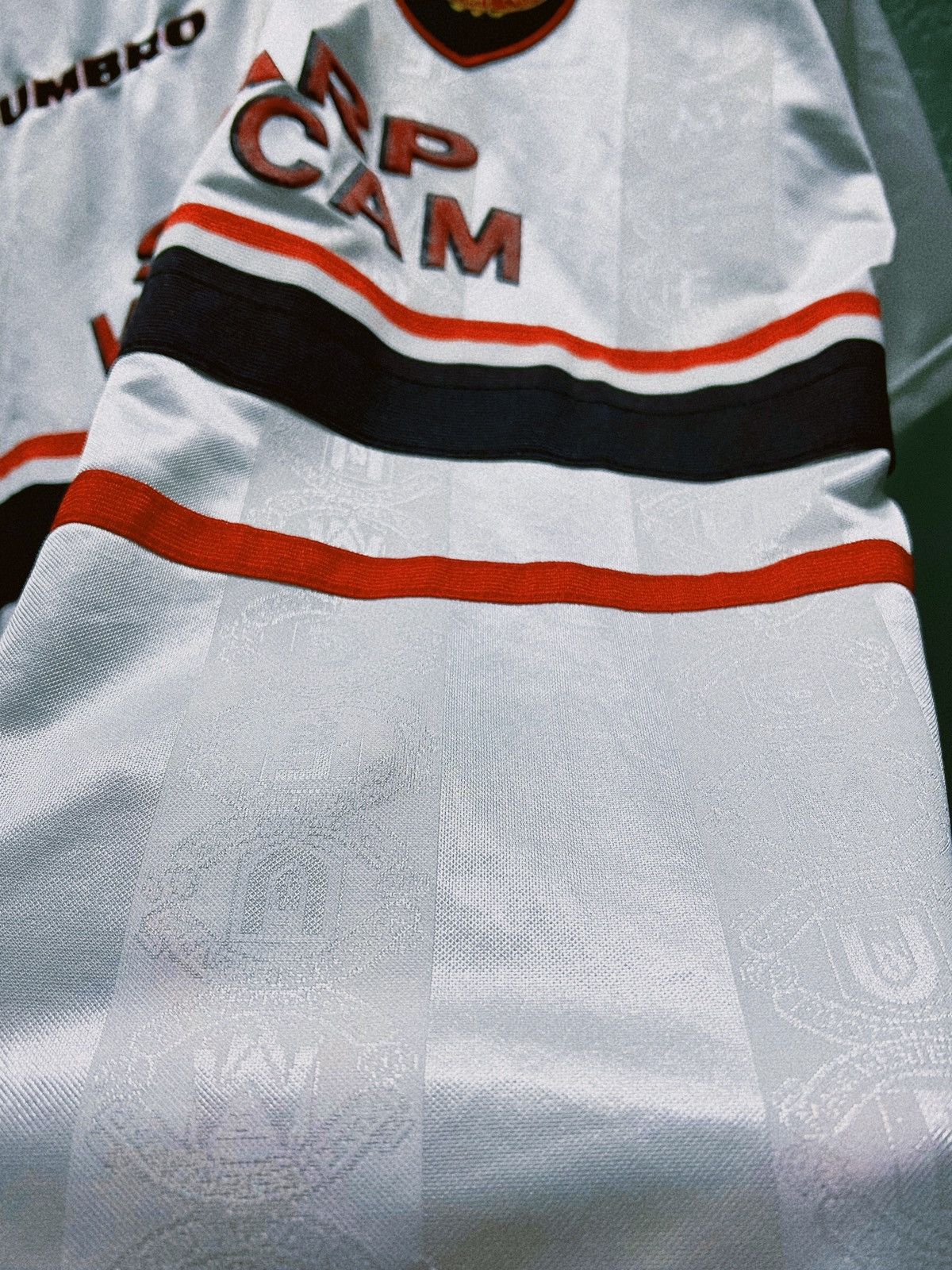 Écharpe De Football Unifié Manchester Double Gagnant 1995/96