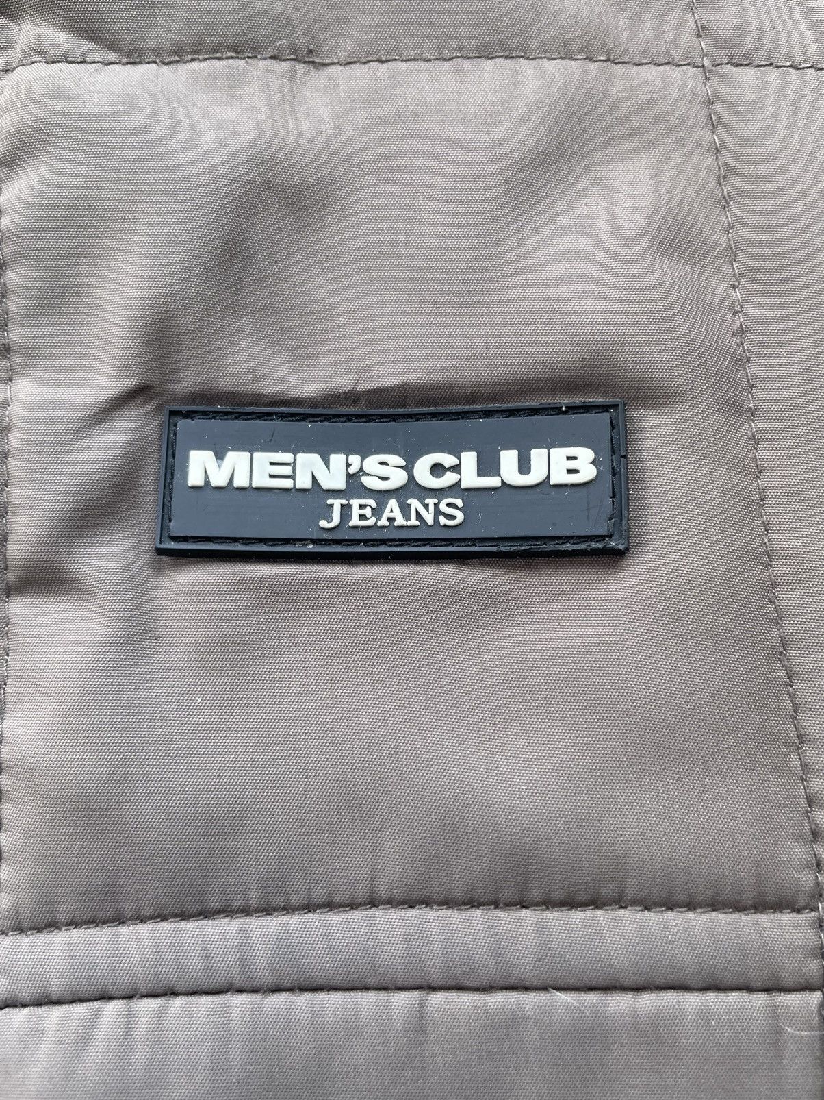 Japanese Brand Mens Club Jeans Quilted Jacket Size US L / EU 52-54 / 3 - 8 Thumbnail