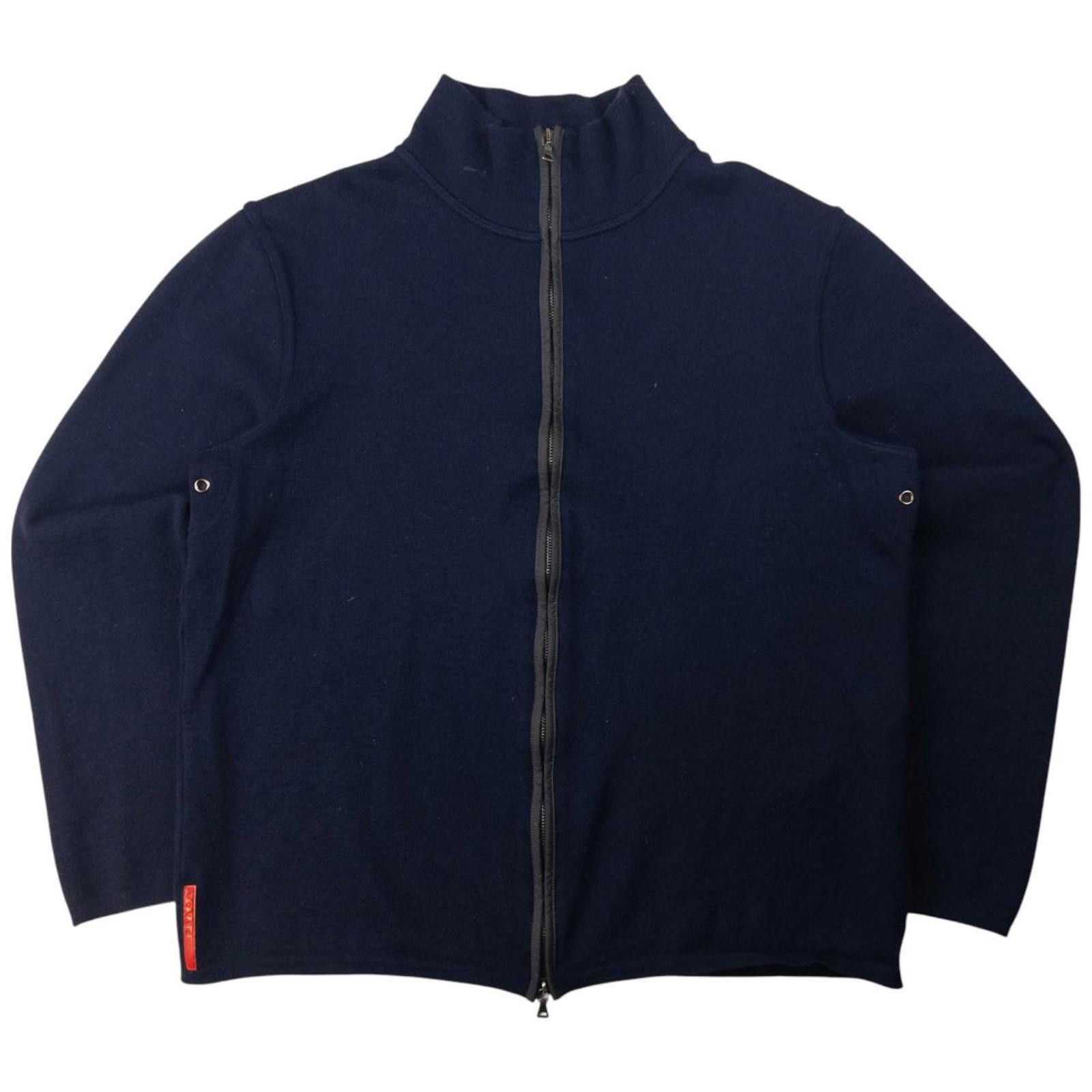 1*1様 PRADA SPORT zip up top ネイビー PRADA SPORT zip up top ネイビー