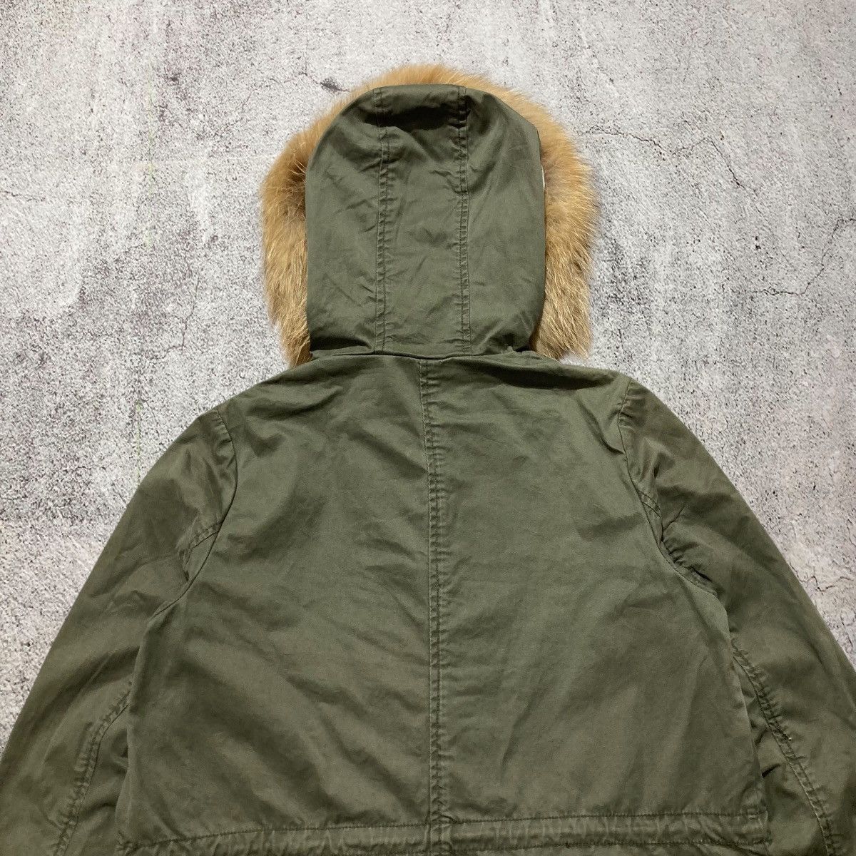 Japanese Brand 2000s Archives Japanese Parka Fur Jacket Military Green Army Size US M / EU 48-50 / 2 - 12 Thumbnail
