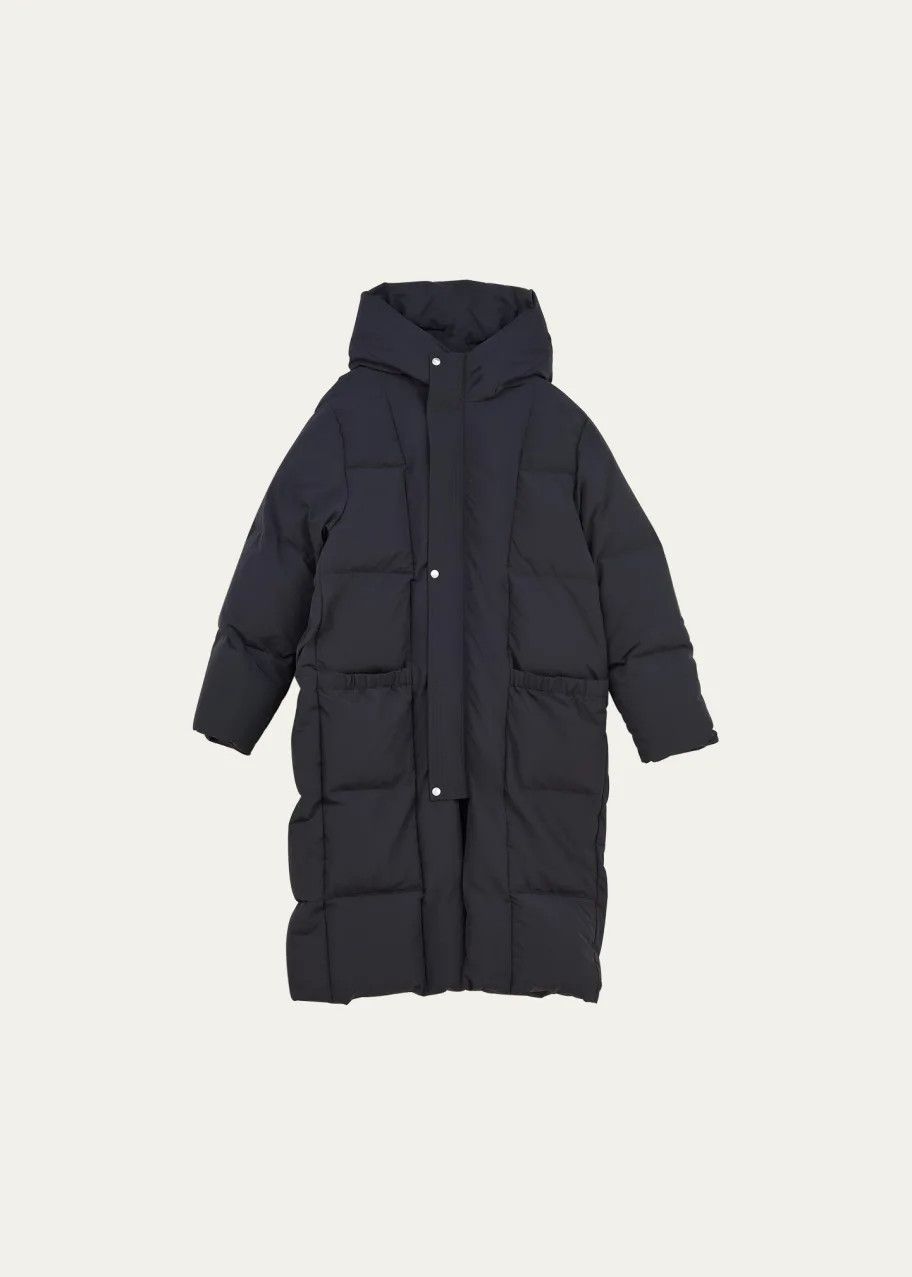 Jil Sander o1w1db10925 Down Coat in Black Size US L / EU 52-54 / 3 - 1 Thumbnail