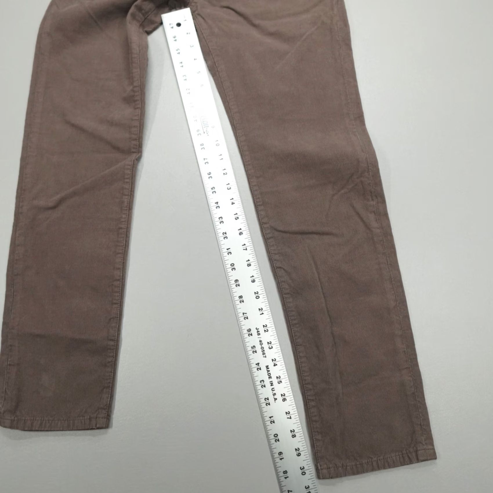 Outerknown Outerknown Townes 5-Pocket Cord Pants Men's Size 29 Organic Cotton BSN Brown Size US 29 - 7 Thumbnail