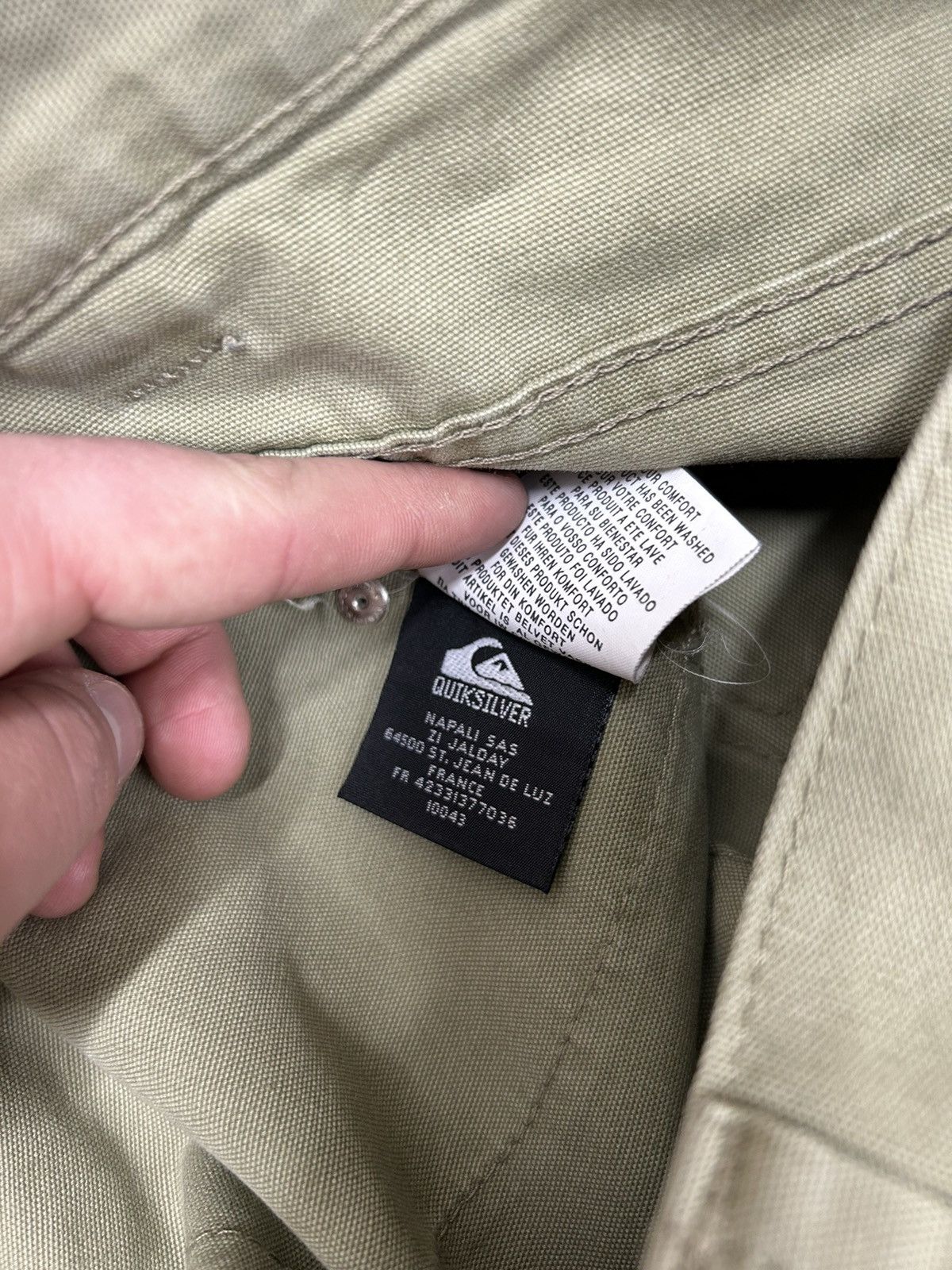 Quiksilver × Vintage Quiksilver Vintage Baggy Pant size 30 Size US 30 / EU 46 - 10 Thumbnail