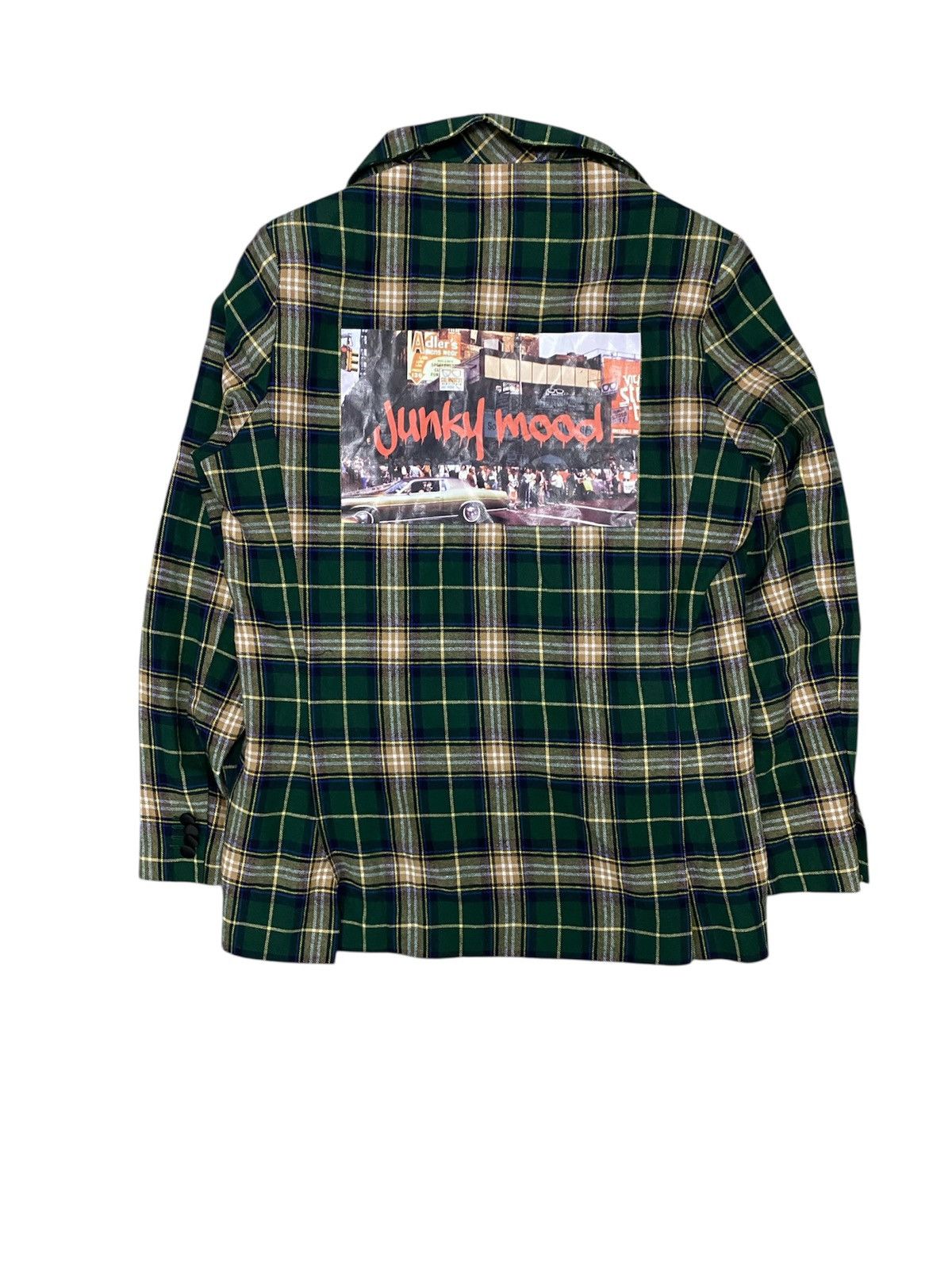 Japanese Brand 2000s Junky Mood Japan checked Jacket Size US M / EU 48-50 / 2 - 1 Thumbnail