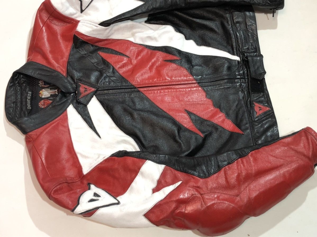 Ducati × Honda × Yamaha Dainese Ducati Motorcycle Moto leather jacket Racing Size US M / EU 48-50 / 2 - 14 Thumbnail