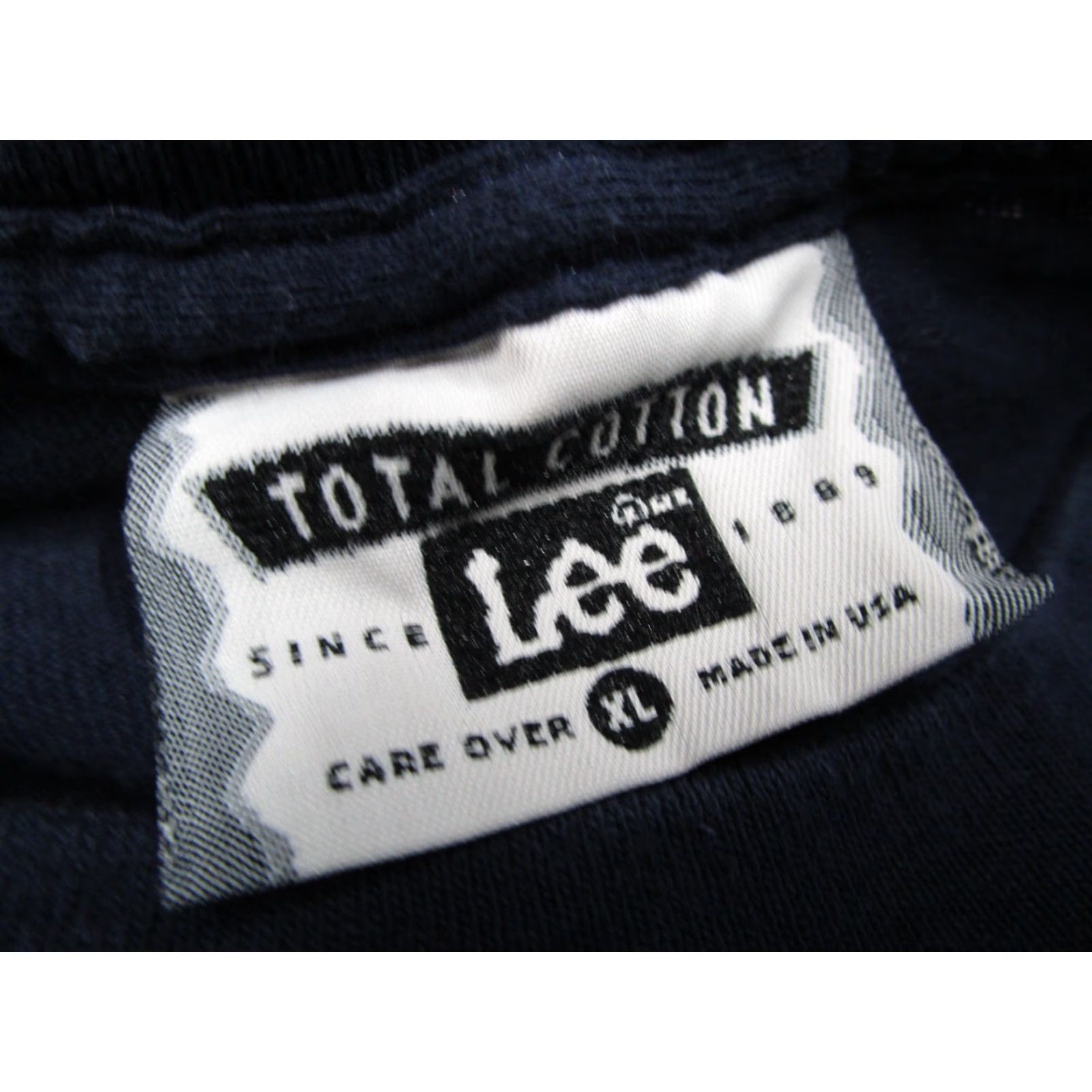 Lee VINTAGE Lee Shirt Men XL Blue Short Sleeve David Letterman Late Show T-Shirt USA Size US XL / EU 56 / 4 - 2 Thumbnail