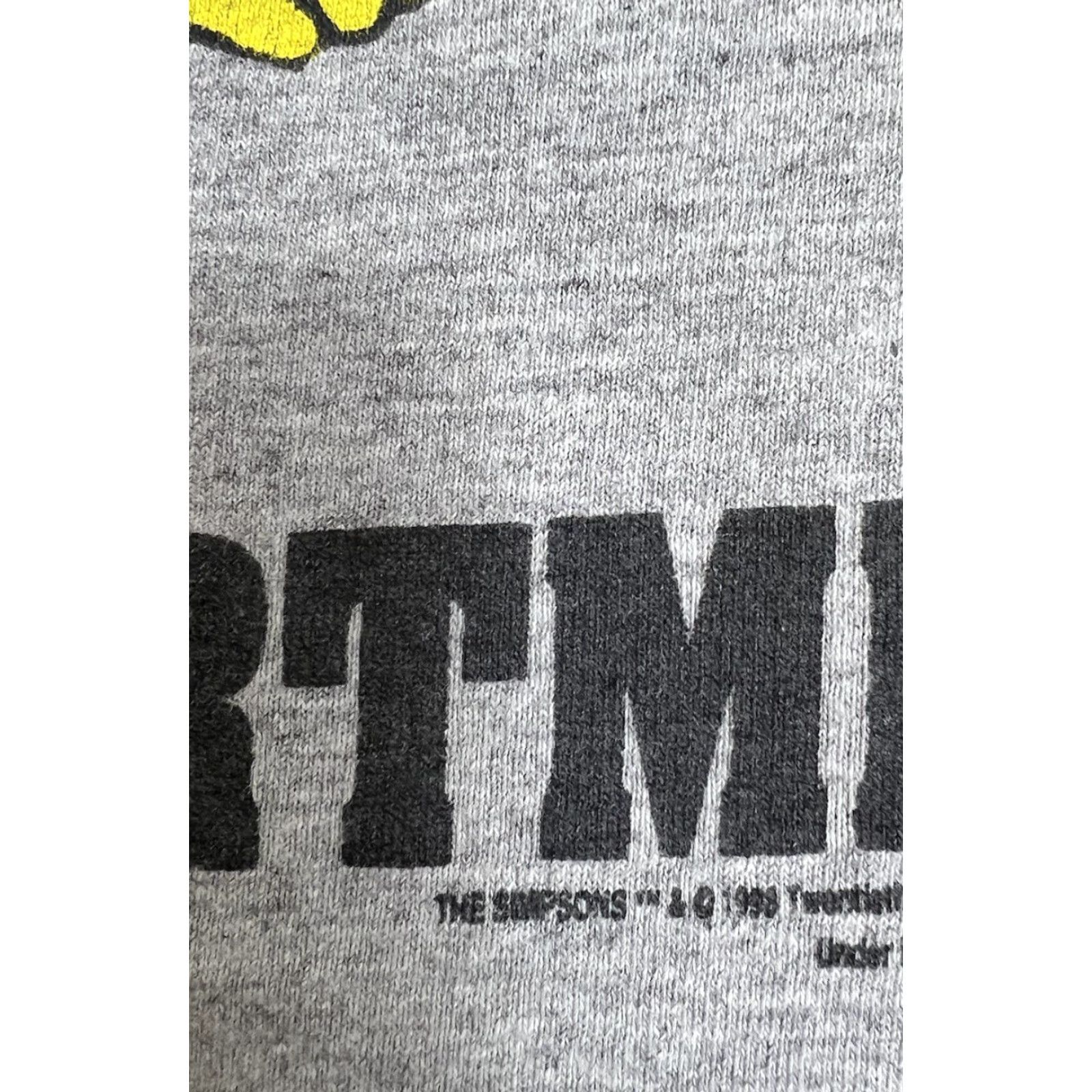 Tultex VINTAGE The Simpsons Lazy Homer T Shirt 1998 Springfield Matt Groening Size L Gray 90s Tv Simpsons Mens Size US L / EU 52-54 / 3 - 4 Thumbnail
