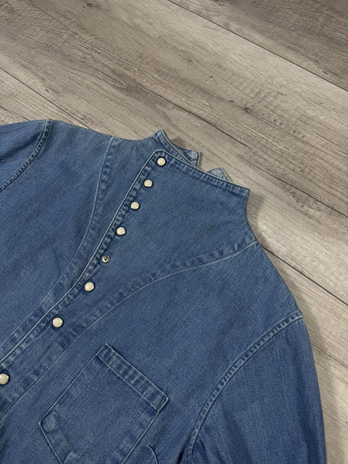 Kapital Kapital Japan Cotton Denim Western Shirt Size S 1 Size US S / EU 44-46 / 1 - 5 Thumbnail