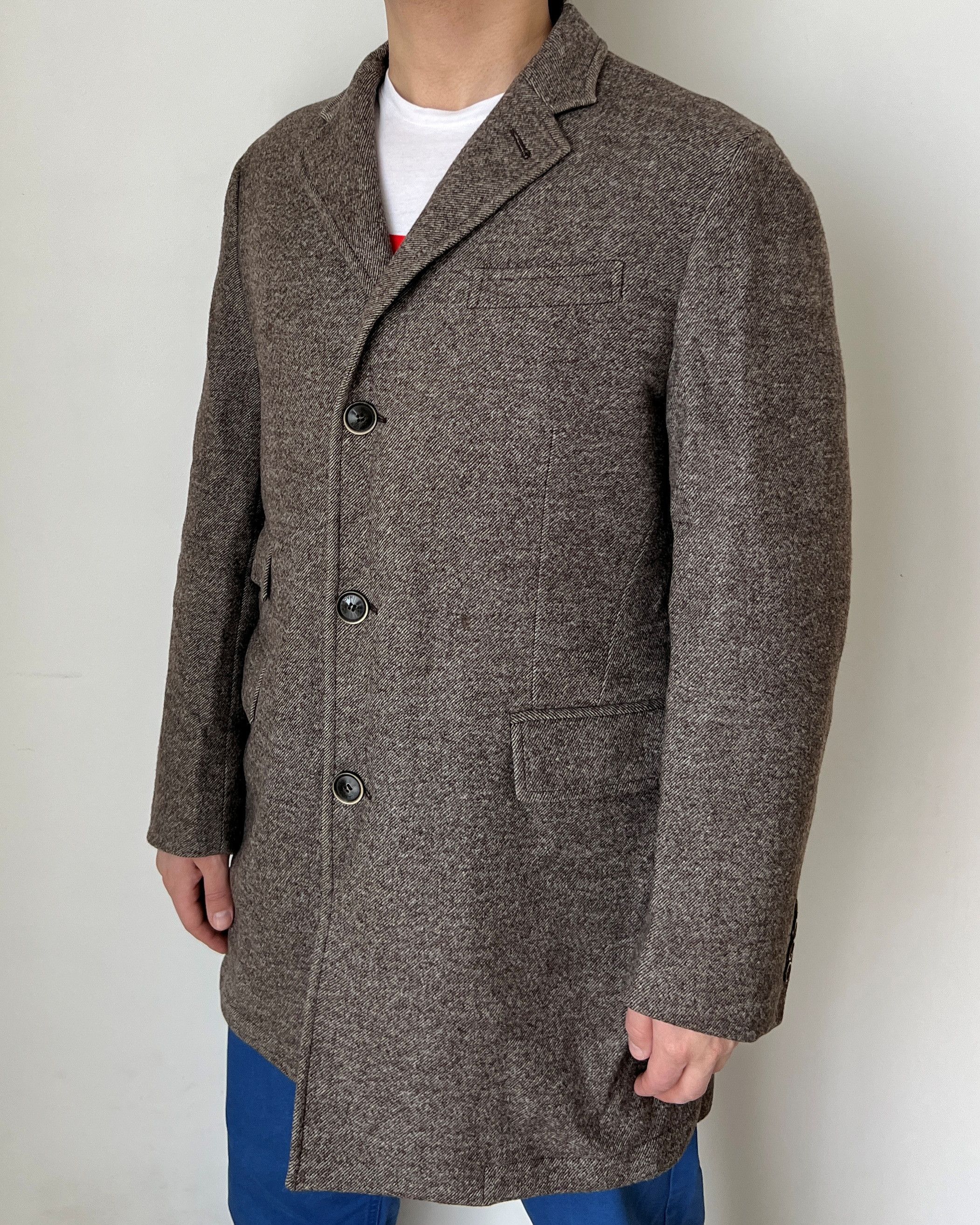 Loro Piana HACKETT LONDON x LORO PIANA DOUBLEFACE MERINO WOOL OVERCOAT Size US L / EU 52-54 / 3 - 2 Thumbnail