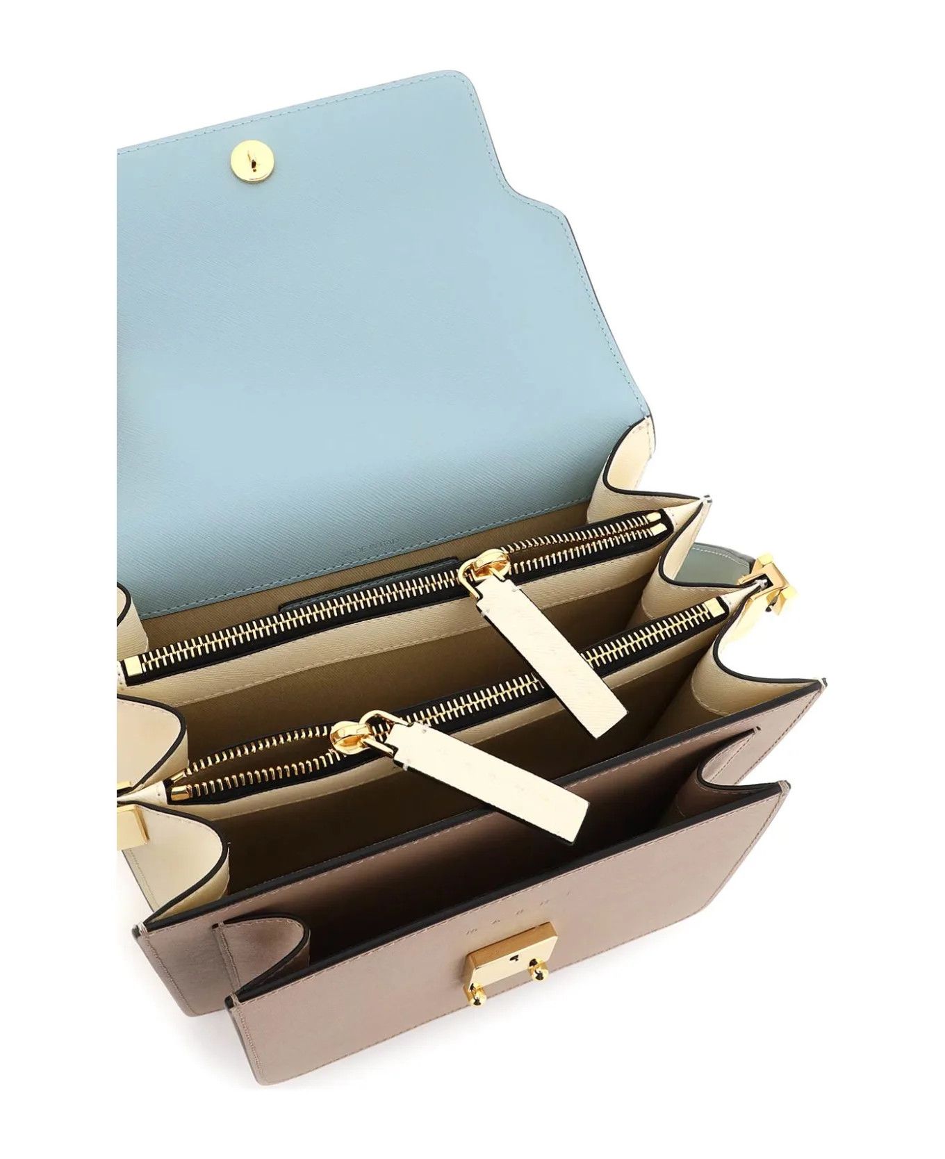 Marni o1y1125 Size : OS / Shoulder Bag in Sky Blue/Brown Size ONE SIZE - 2 Thumbnail