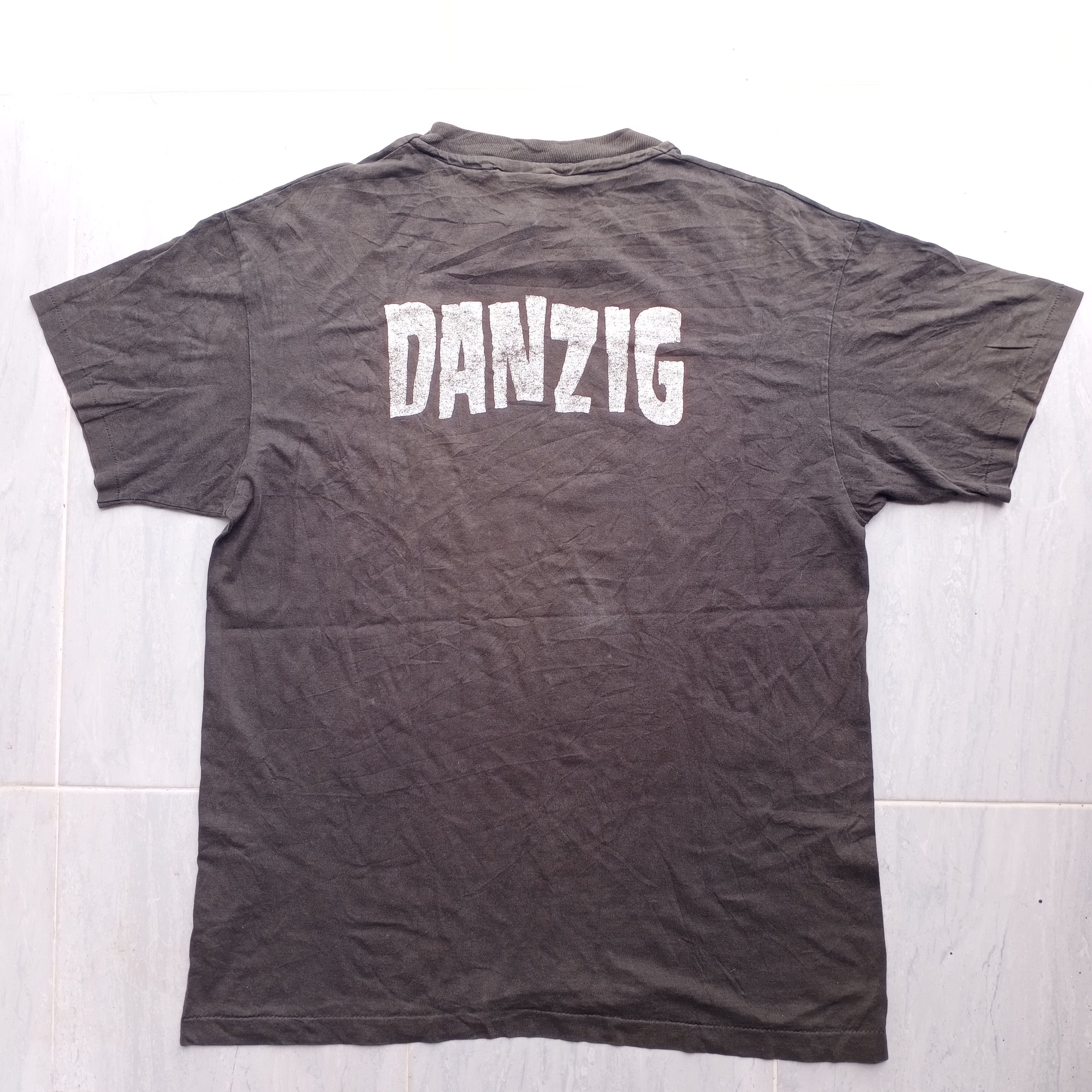 Band Tees Vintage 80s 1988 Danzig Giant Anvil USA Misfits Samhain Size US XL / EU 56 / 4 - 8 Thumbnail