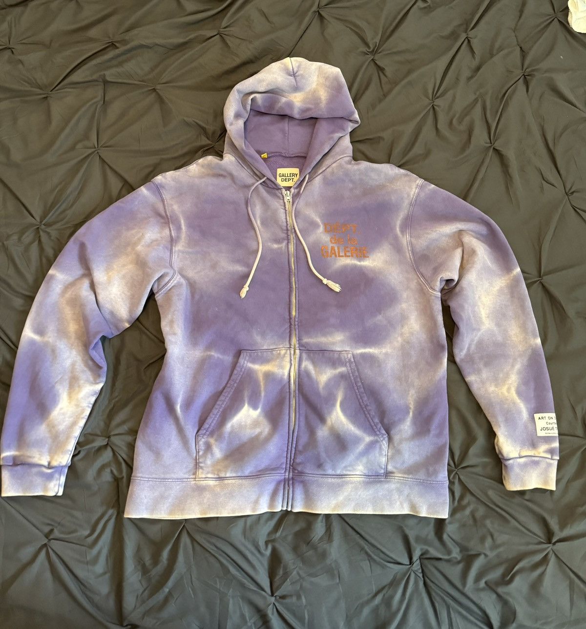 Gallery Dept French Zip Hoodie | Grailed