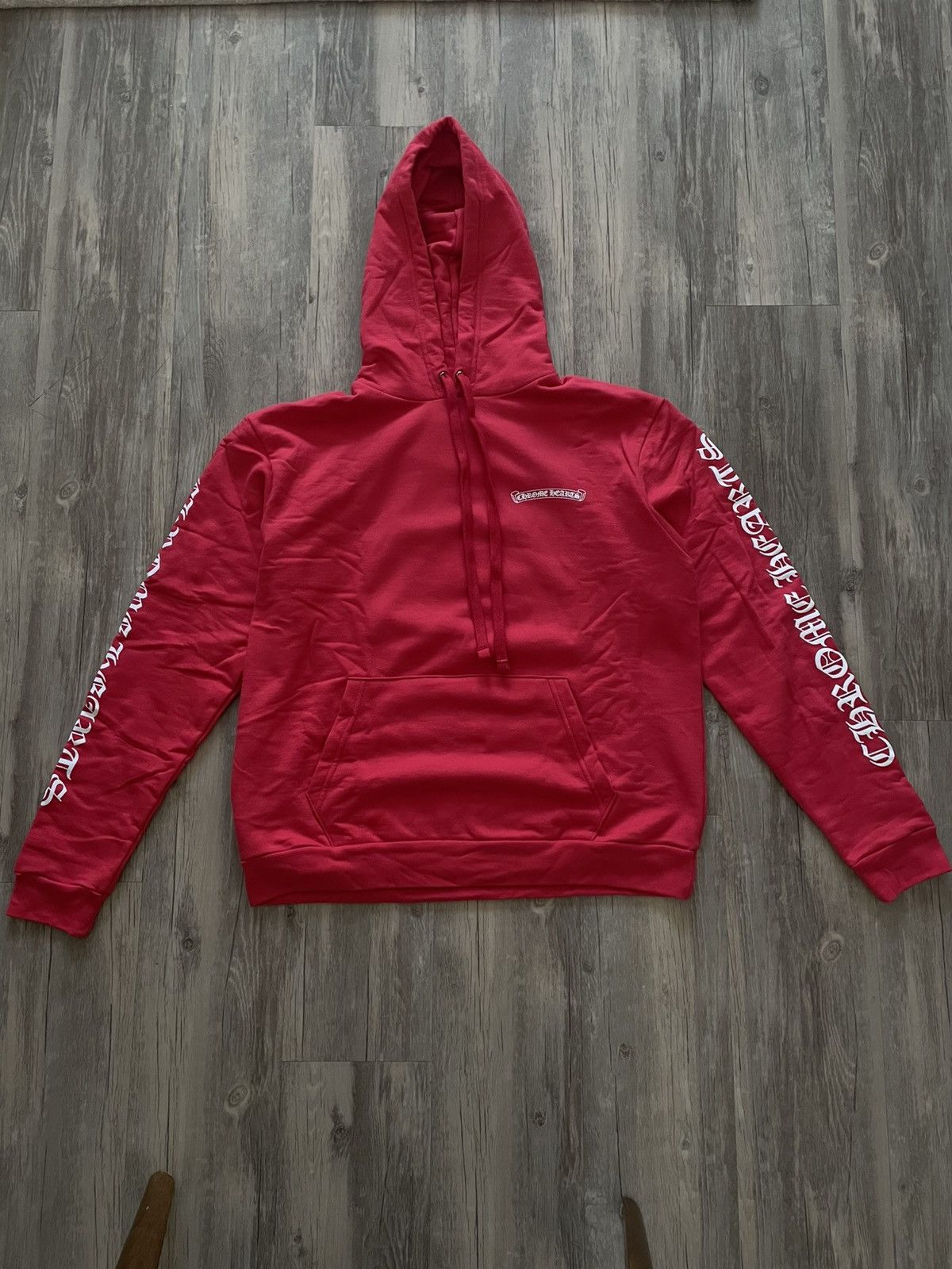 Chrome Hearts Chrome Hearts Red Hoodie Size US S / EU 44-46 / 1 - 1 Thumbnail