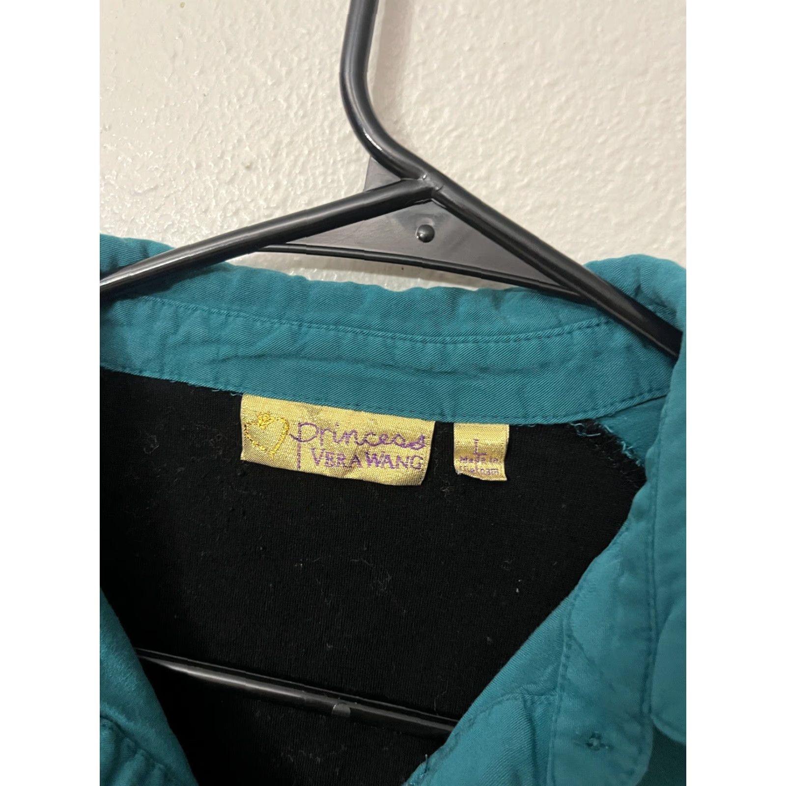 Vera Wang Vera Wang Princess Shirt Blouse Women L Green Princess Shirt Women L Green Vera Wang Size L / US 10 / IT 46 - 2 Thumbnail