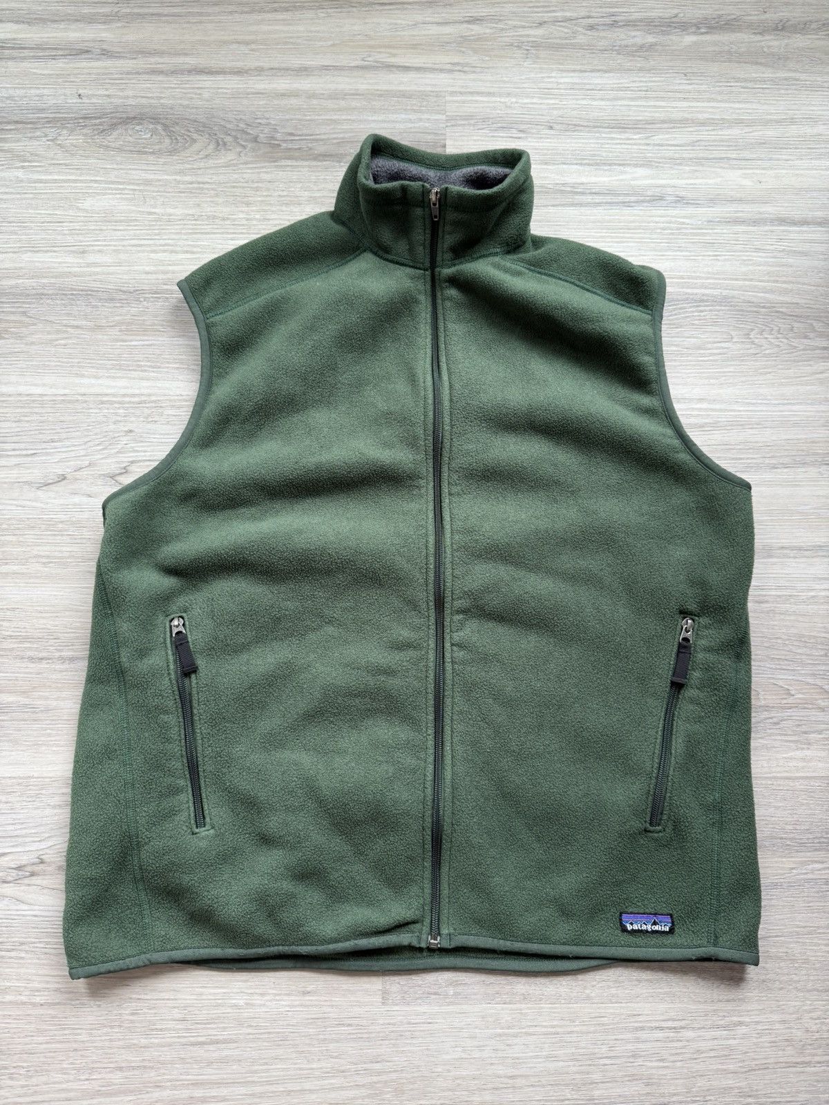 Patagonia × Vintage Vtg Patagonia Synchilla Vest Fleece Size US XXL / EU 58 / 5 - 1 Thumbnail