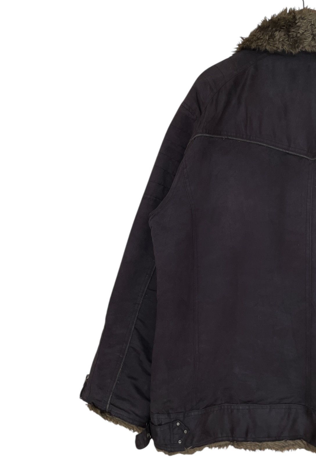 If Six Was Nine Vintage Brand Create Barefoot Fur Sweat Leather 1990s Size US L / EU 52-54 / 3 - 5 Thumbnail