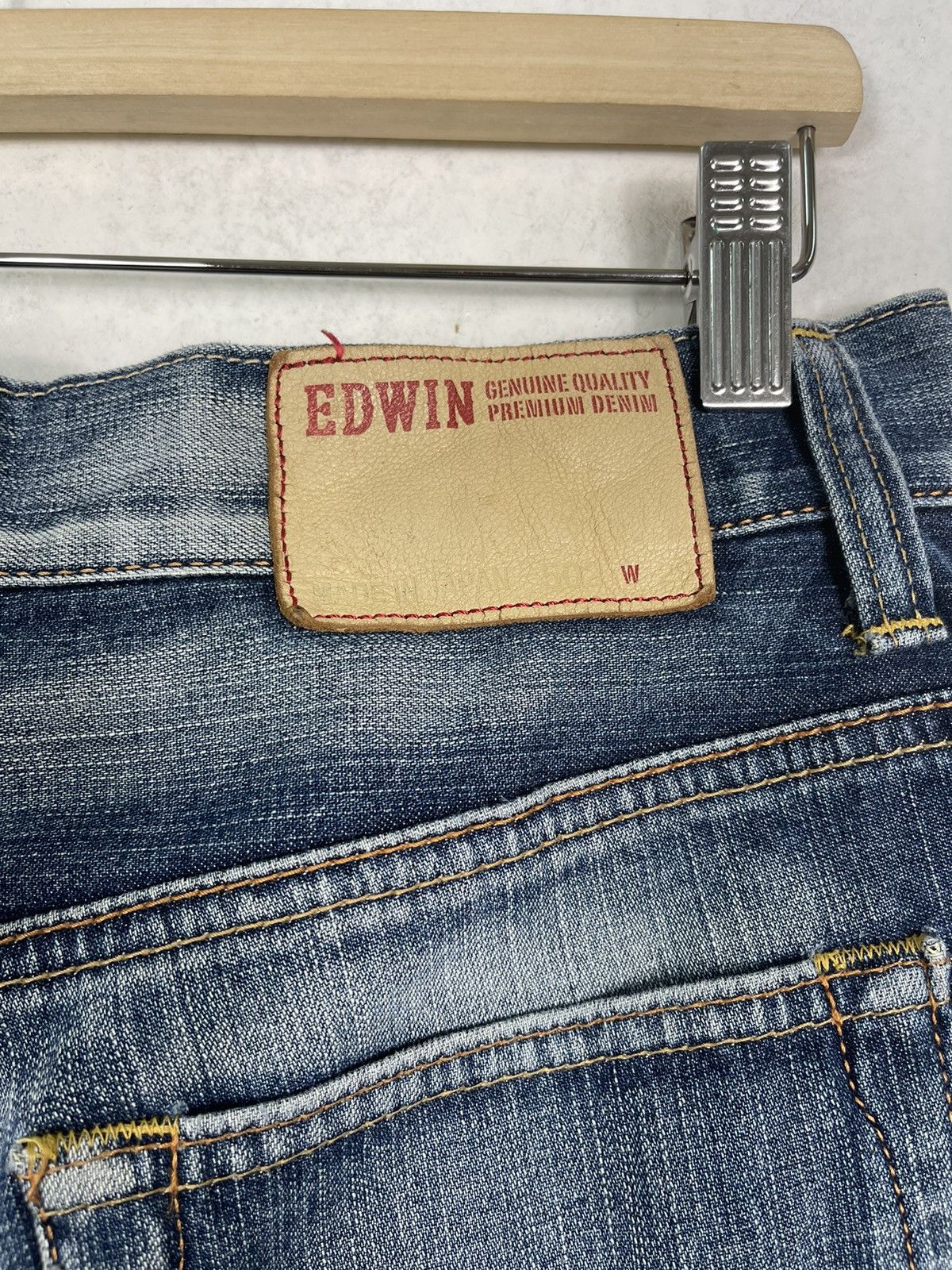 Edwin EDWIN FLARE ZIPPER FLY JEANS Size US 32 / EU 48 - 16 Thumbnail