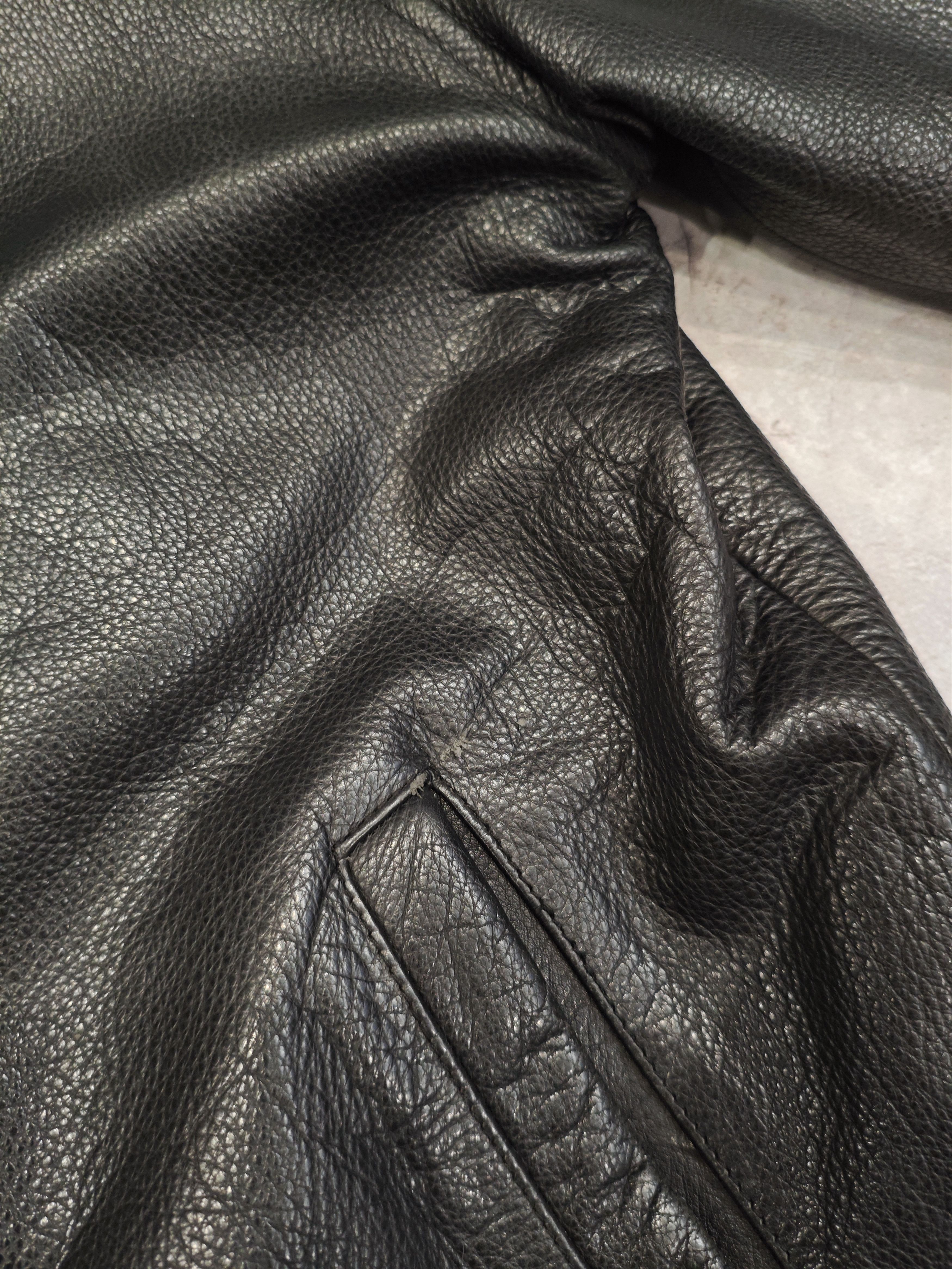 Genuine Leather × Vintage Hunter Horse 2000s Genuine Leather jacket Streetwear Luxury Size US L / EU 52-54 / 3 - 5 Thumbnail