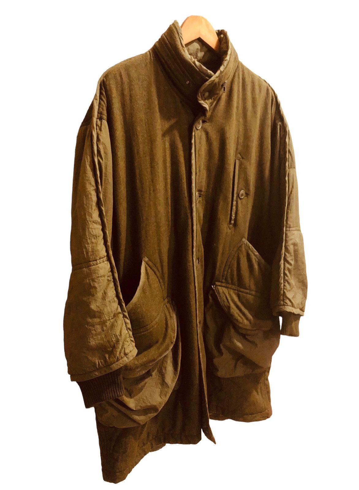 Issey Miyake × Vintage Vintage Issey Miyake Oversized Reversible Hoodie Jacket Size US XXL / EU 58 / 5 - 2 Thumbnail