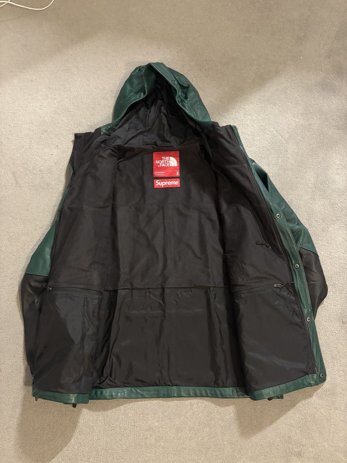 Supreme × The North Face Supreme x NorthFace Leather Mountain Parka Size US M / EU 48-50 / 2 - 3 Thumbnail
