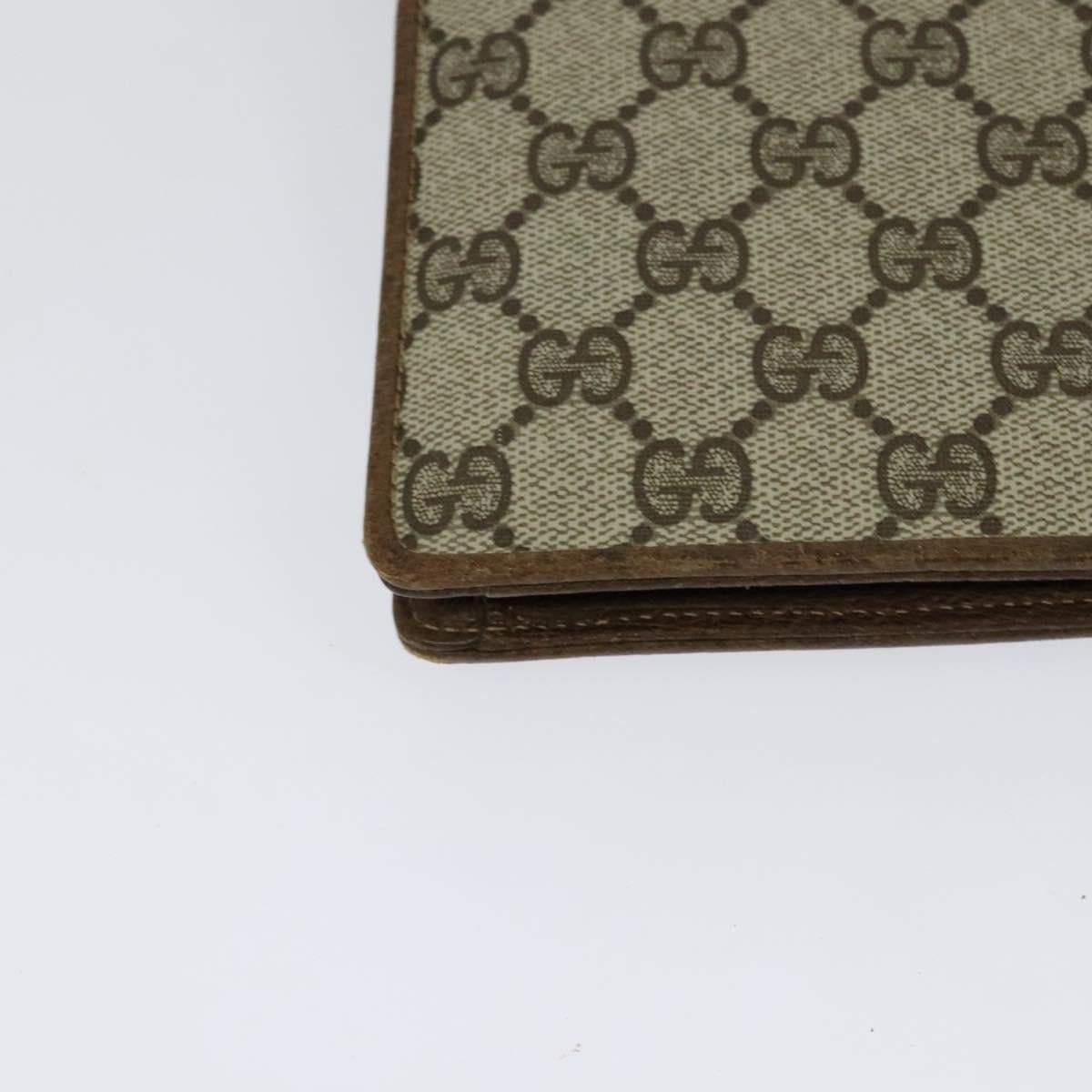 Gucci GUCCI GG Supreme Web Sherry Line Shoulder Bag Pvc Beige Gold Size ONE SIZE - 13 Thumbnail
