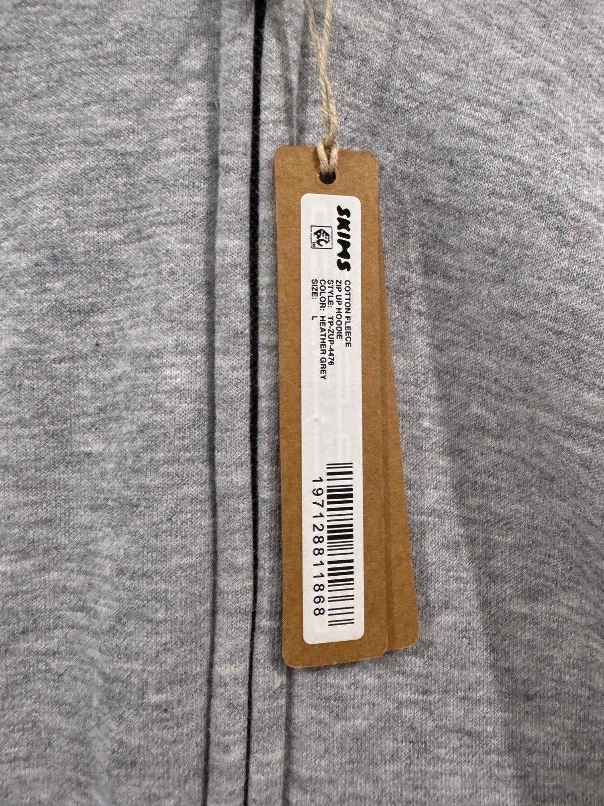 Kim Kardashian Skims Cotton Fleece Zip Up Size L / US 10 / IT 46 - 4 Thumbnail