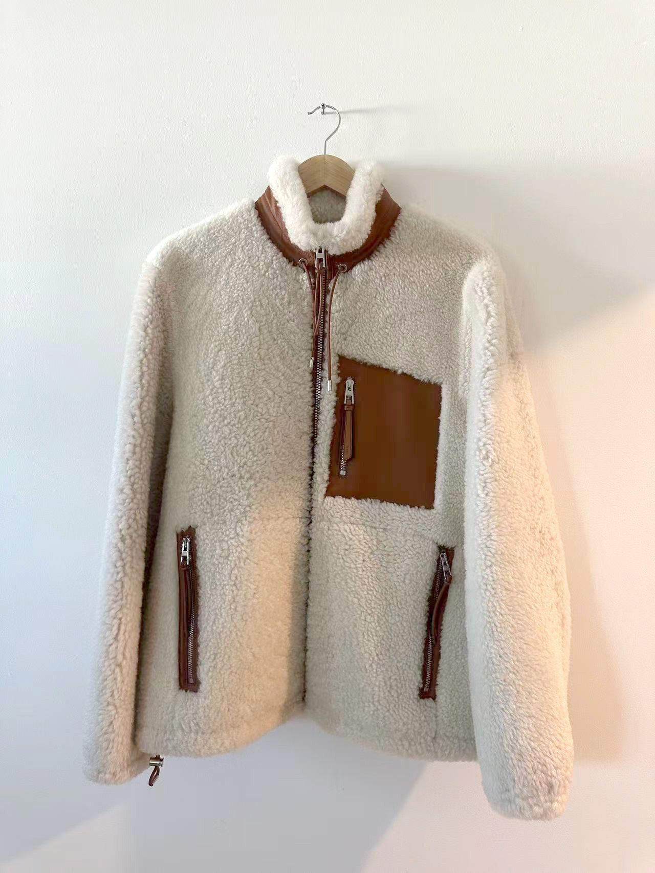Loewe LOEWE Suede Shearling Jacket GRAIL! Size US M / EU 48-50 / 2 - 1 Thumbnail