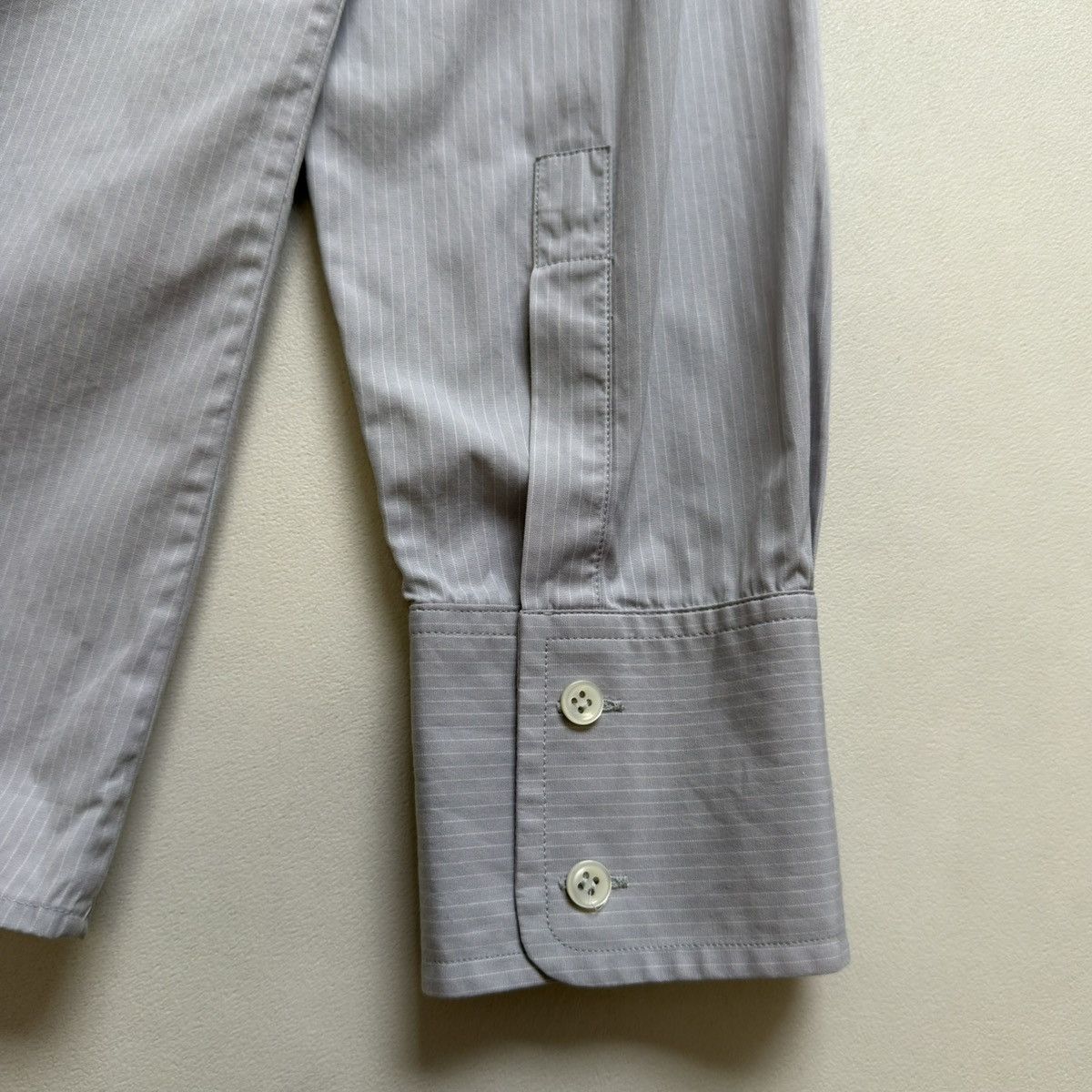 Maison Margiela A/W 02 ‘Oversized Button Track’ Striped Shirt Size US L / EU 52-54 / 3 - 12 Thumbnail