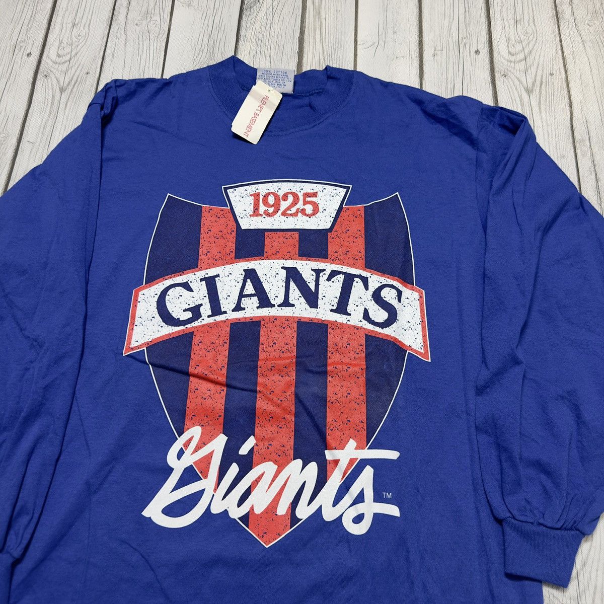 NFL × The Game × Vintage Vintage New York Giants long sleeve tee Size US L / EU 52-54 / 3 - 3 Thumbnail