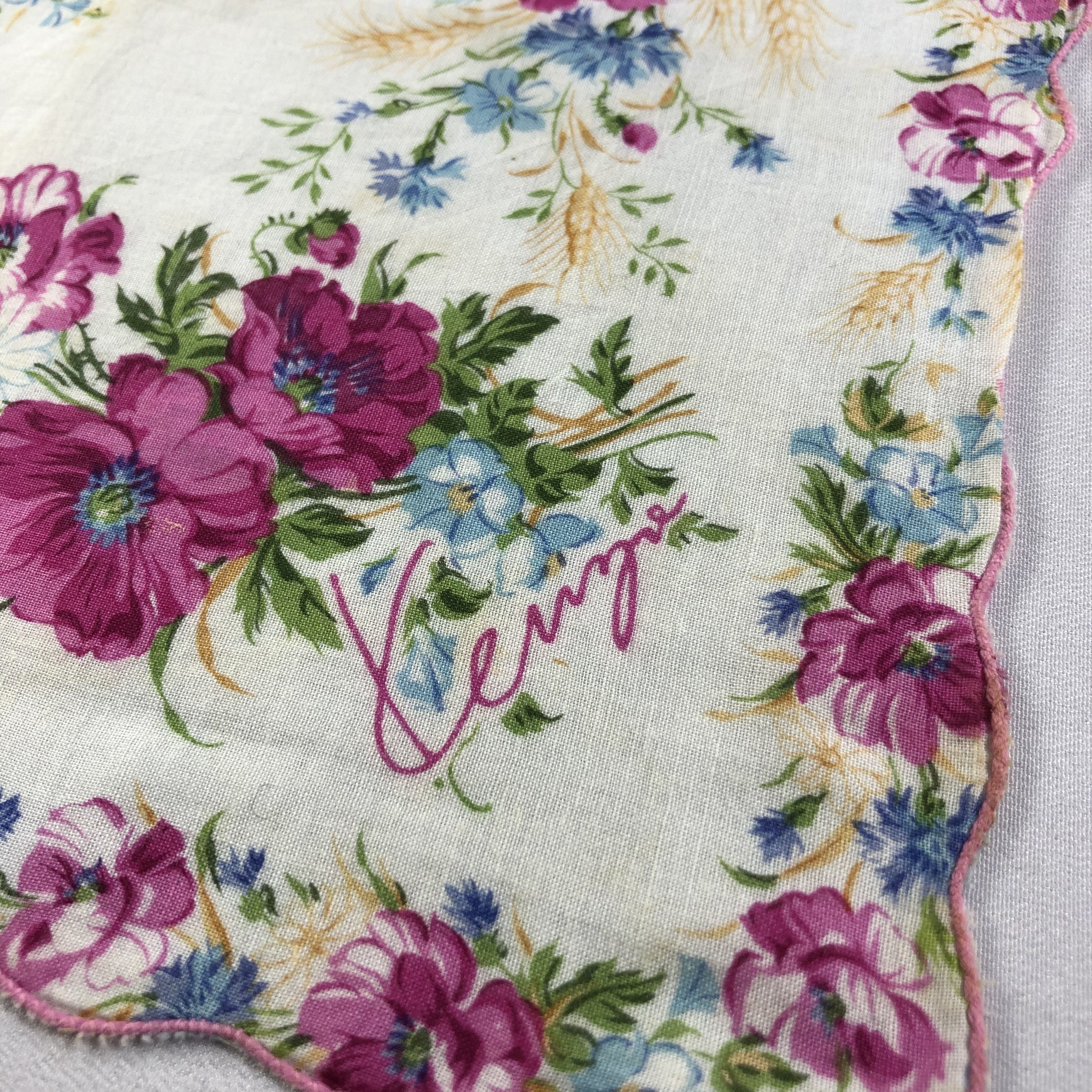 Kenzo Kenzo Floral Handkerchief Neckerchief Bandana H1519 Size ONE SIZE - 4 Thumbnail