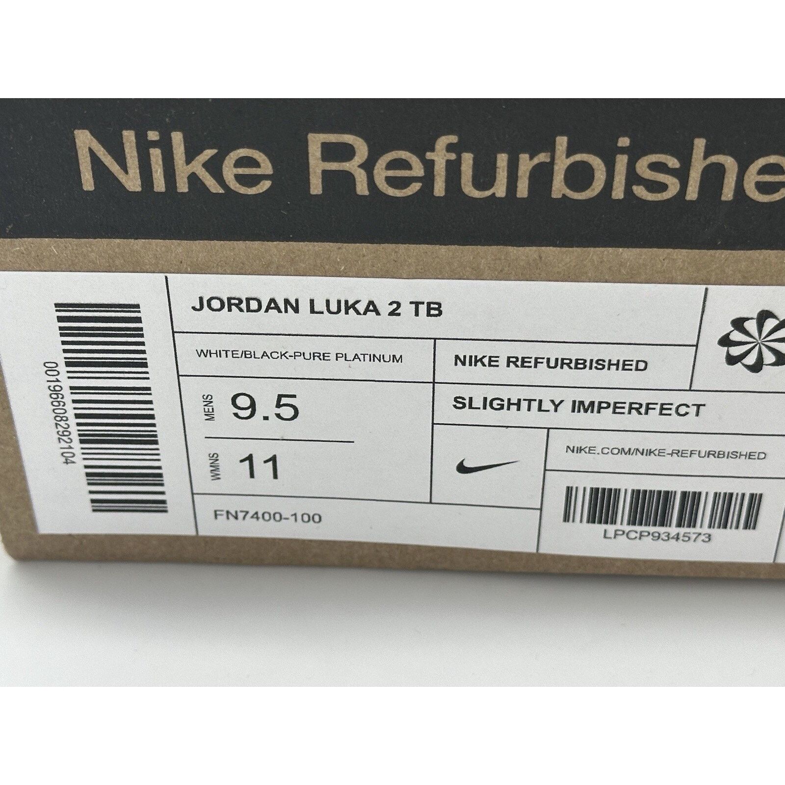 Jordan Brand Size 9.5 *Refurbished by Nike* Jordan Luka 2 TB FN7400-100 Size US 9.5 / EU 42-43 - 7 Thumbnail