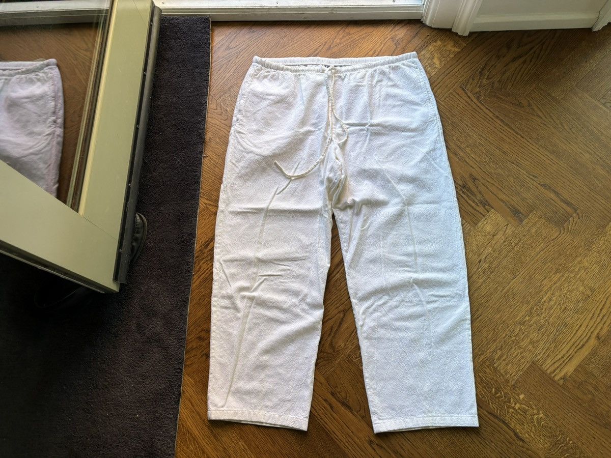 Tilley × Vintage 1990s Tilleys Cotton Pants Vintage Beach Drawstring Monkey Size 36" / US 14 / IT 50 - 7 Thumbnail