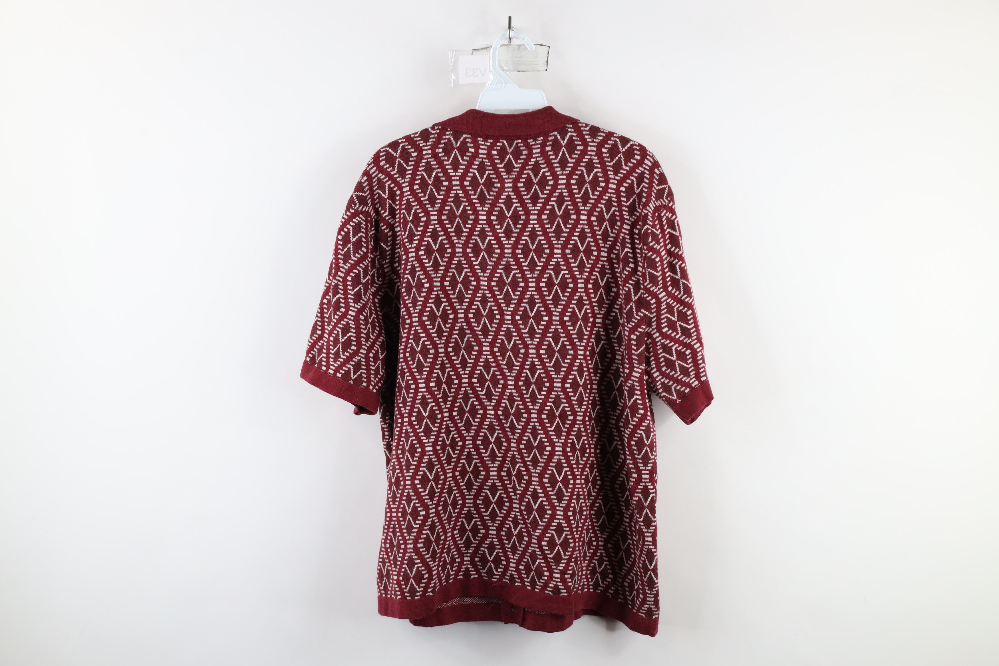 Vintage Vintage 90s Rockabilly Short Sleeve Collared Button Shirt Size US XL / EU 56 / 4 - 8 Thumbnail