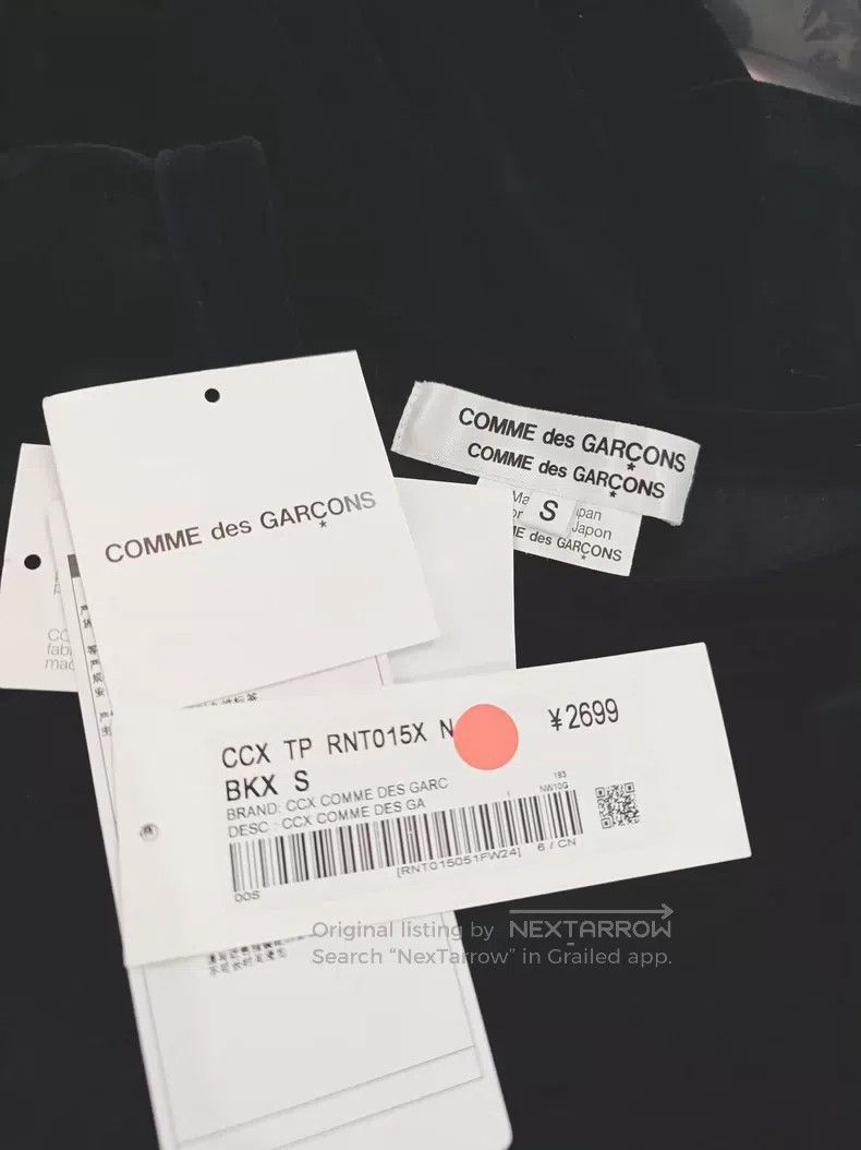 Comme des Garcons Comme Des Garcons Velvet top Size S / US 4 / IT 40 - 8 Thumbnail