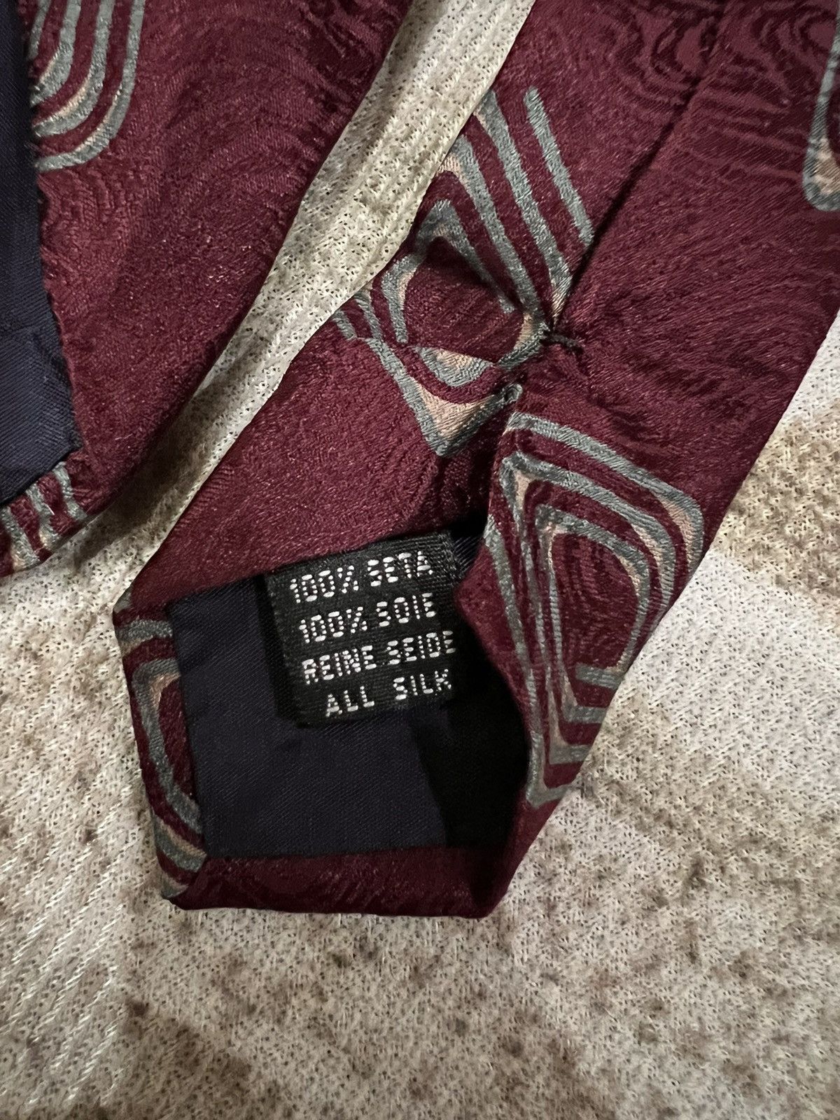 Lancel Vintage Lancel Silk Tie Size ONE SIZE - 6 Thumbnail