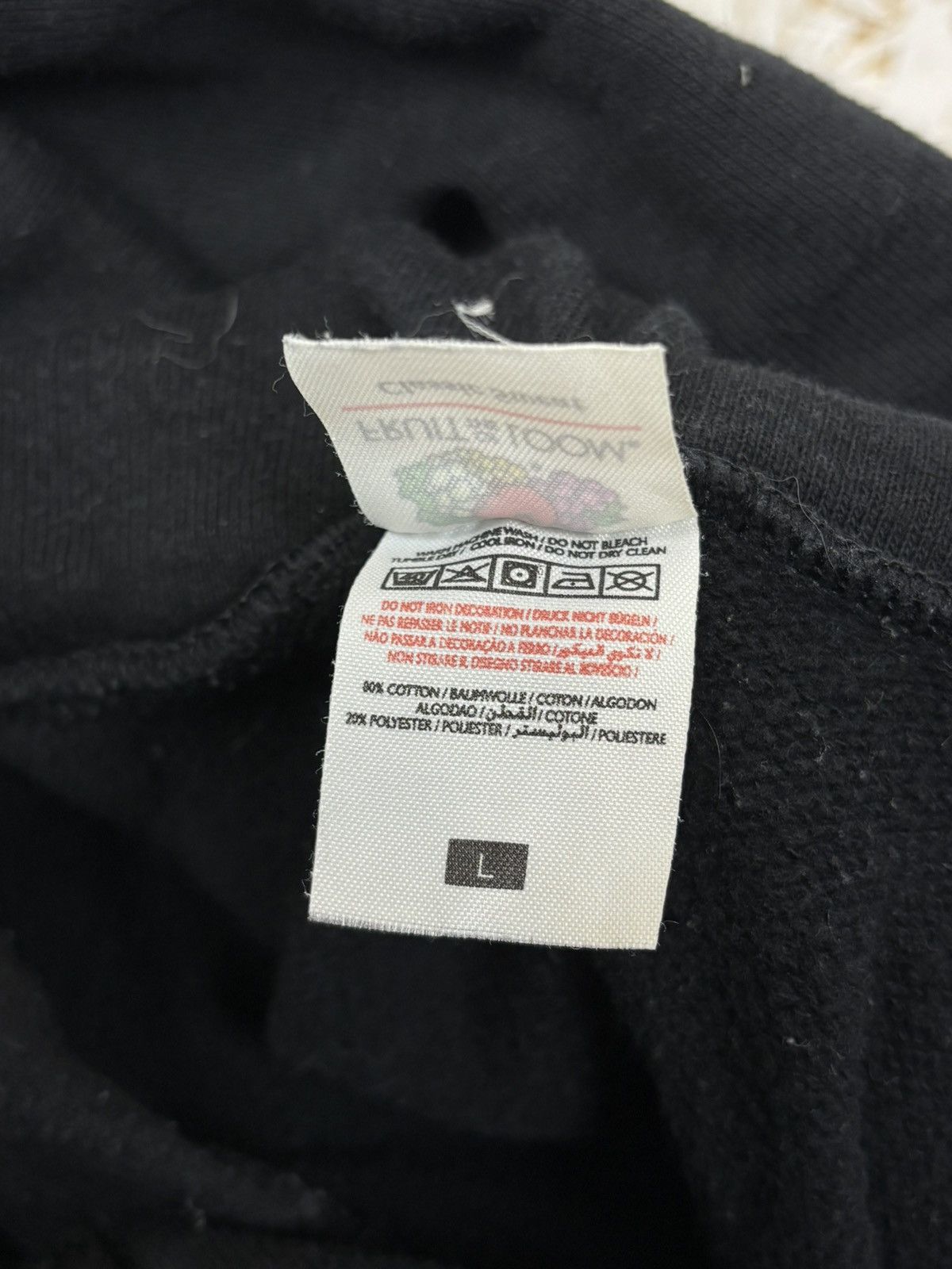 Band Tees Vintage Agnostic Front New York Hardcore Band Hoodie L Black Size US L / EU 52-54 / 3 - 8 Thumbnail