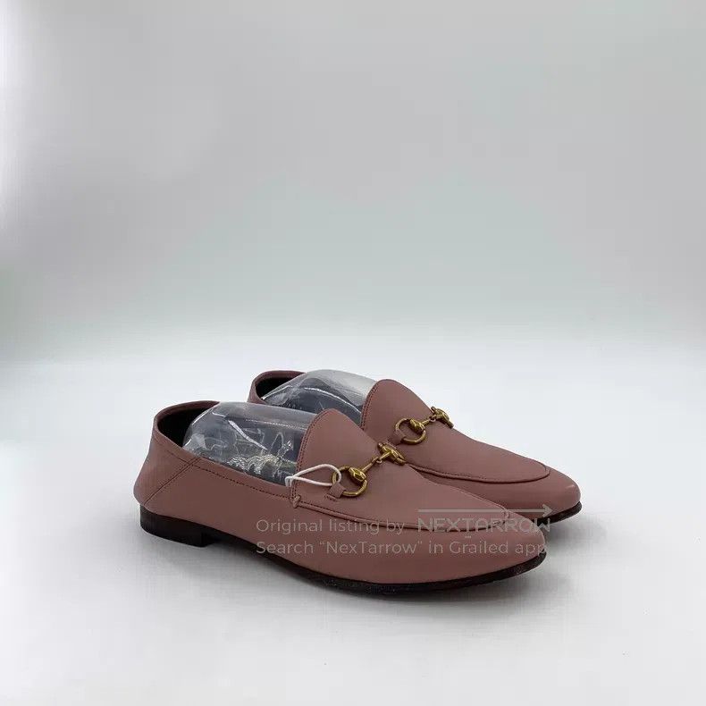 Gucci Gucci Pink horse buckle casual flat single shoes lofers Size US 6 / IT 36 - 2 Thumbnail