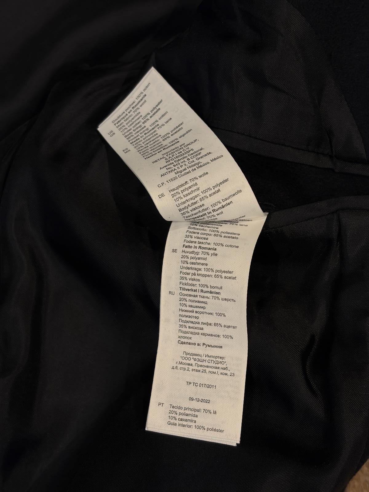 Sandro Sandro Paris Tailored Wool Coat Size US XL / EU 56 / 4 - 7 Thumbnail