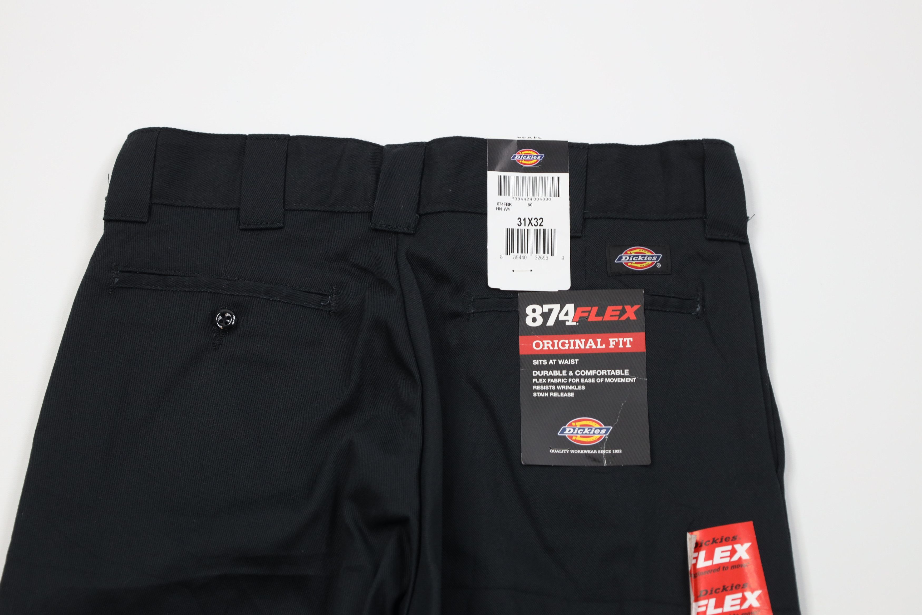 Dickies Deadstock Vintage Y2K Dickies Fit Workwear Pants Black Size US 31 - 9 Thumbnail