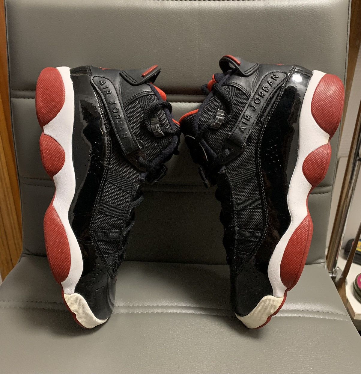 Jordan Brand Jordan 6 Rings high top sneakers 7Y black 40 size Size US 7 / EU 40 - 4 Thumbnail