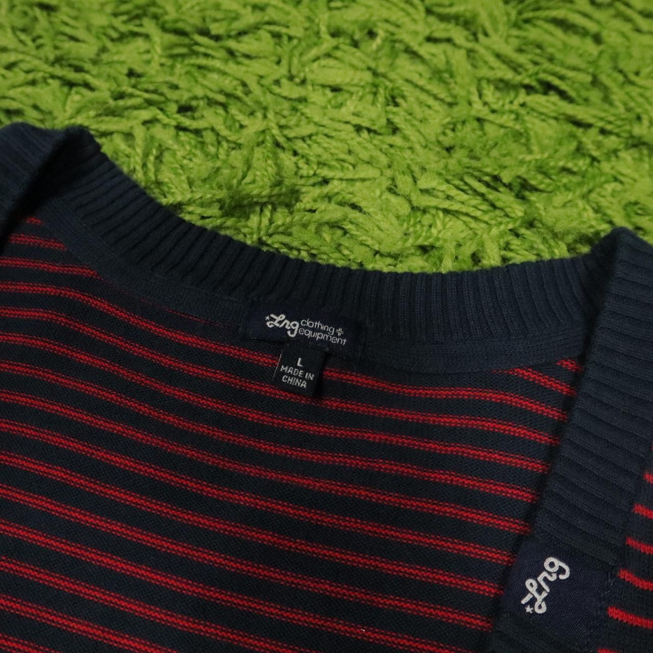LRG Vintage LRG Striped Scene Cardigan Sweater Size US L / EU 52-54 / 3 - 7 Thumbnail