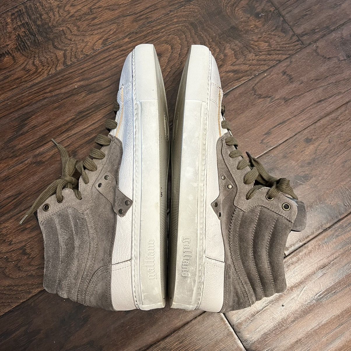 John Galliano Galliano Men’s Genuine Leather Sneakers Size US 13 / EU 46 - 6 Thumbnail