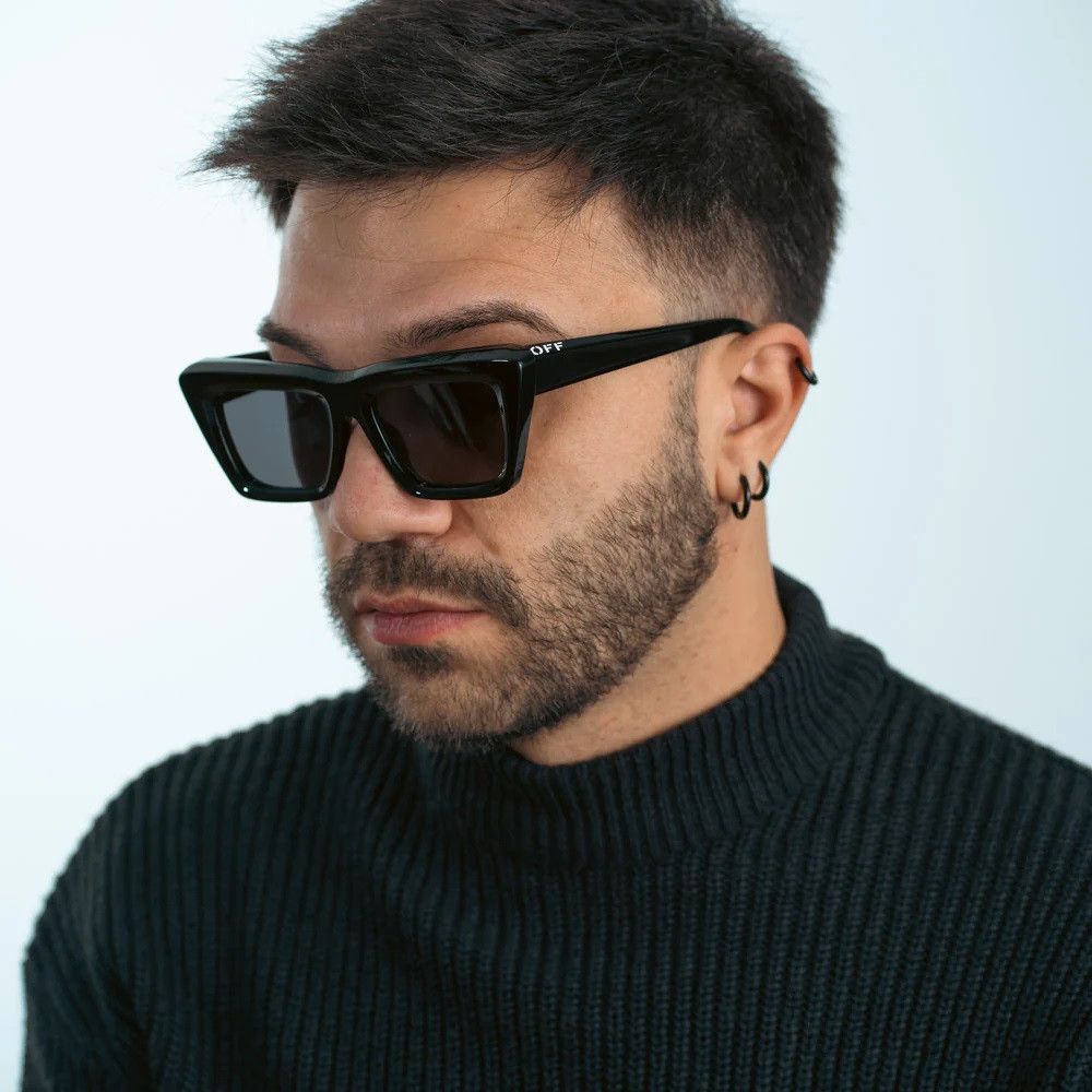 Off-White Off-White HAMPTON Men Sunglasses OERI13L 1077 NEW AUTHENTIC Size ONE SIZE - 9 Thumbnail