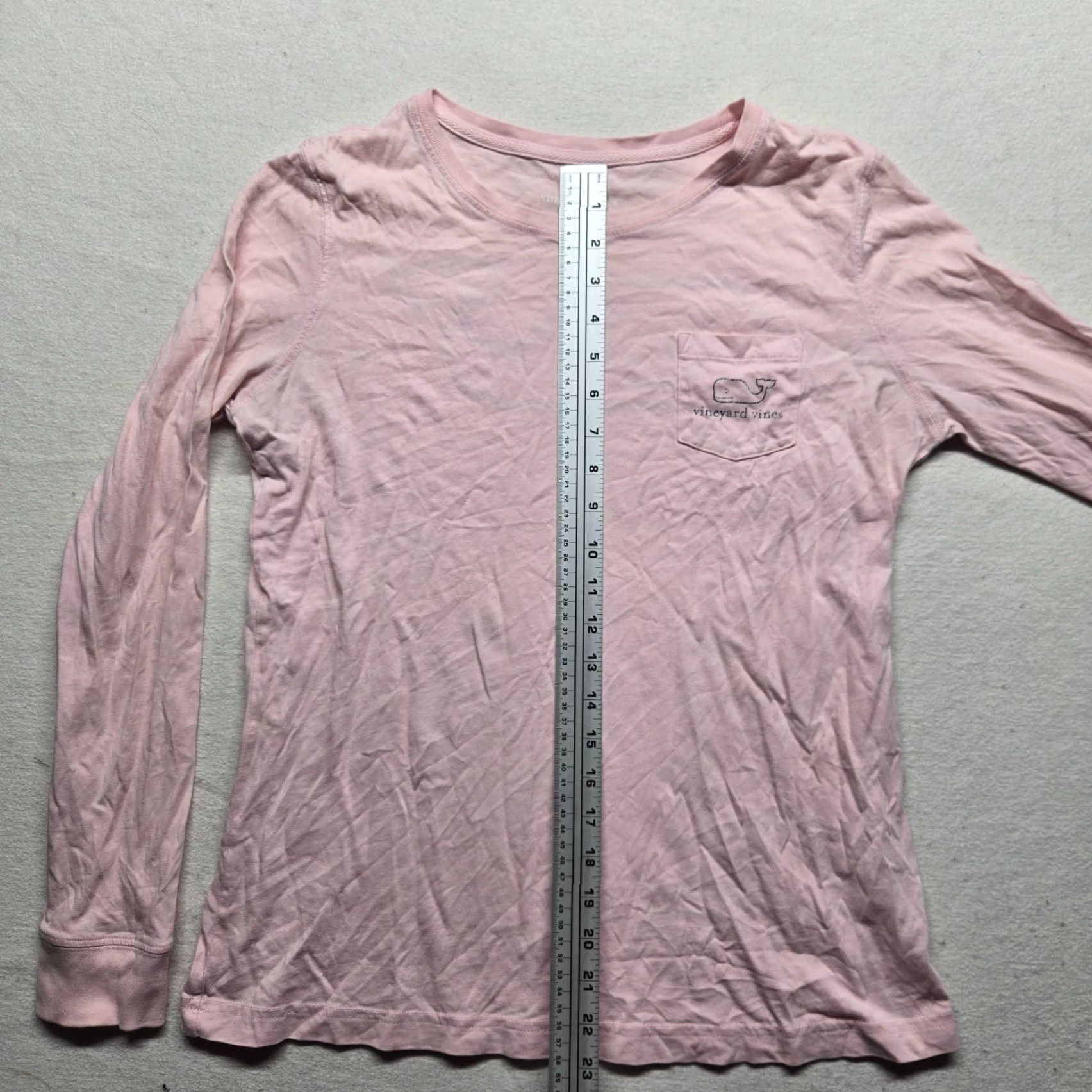 Vineyard Vines VINTAGE Vineyard Vines Pink Whale Long Sleeve T-Shirt Women Small Casual Cotton 2010s Size S / US 4 / IT 40 - 6 Thumbnail